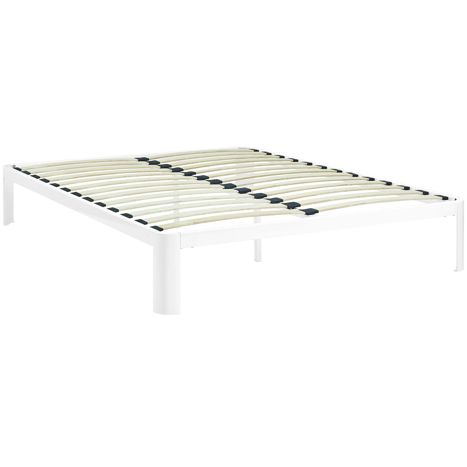 Modway Beds - Corinne Queen Bed Frame White