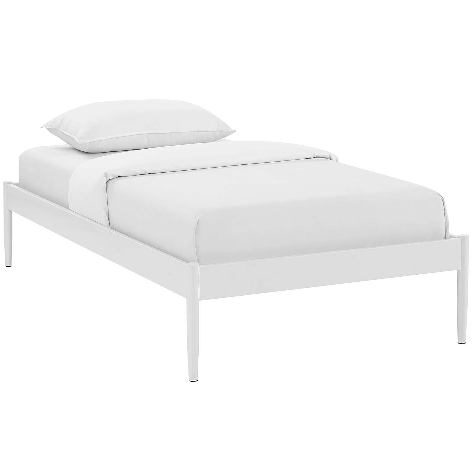 Modway Beds - Elsie Twin Bed Frame White