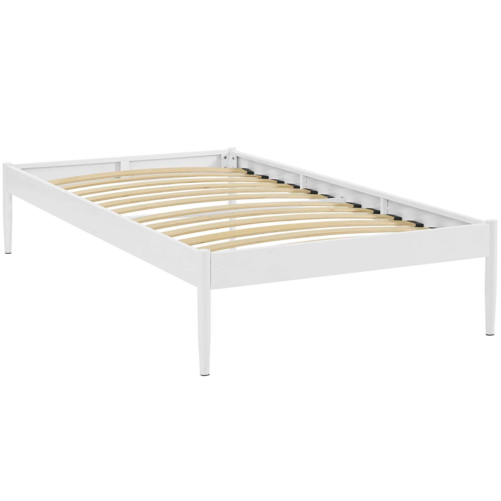 Modway Beds - Elsie Twin Bed Frame White