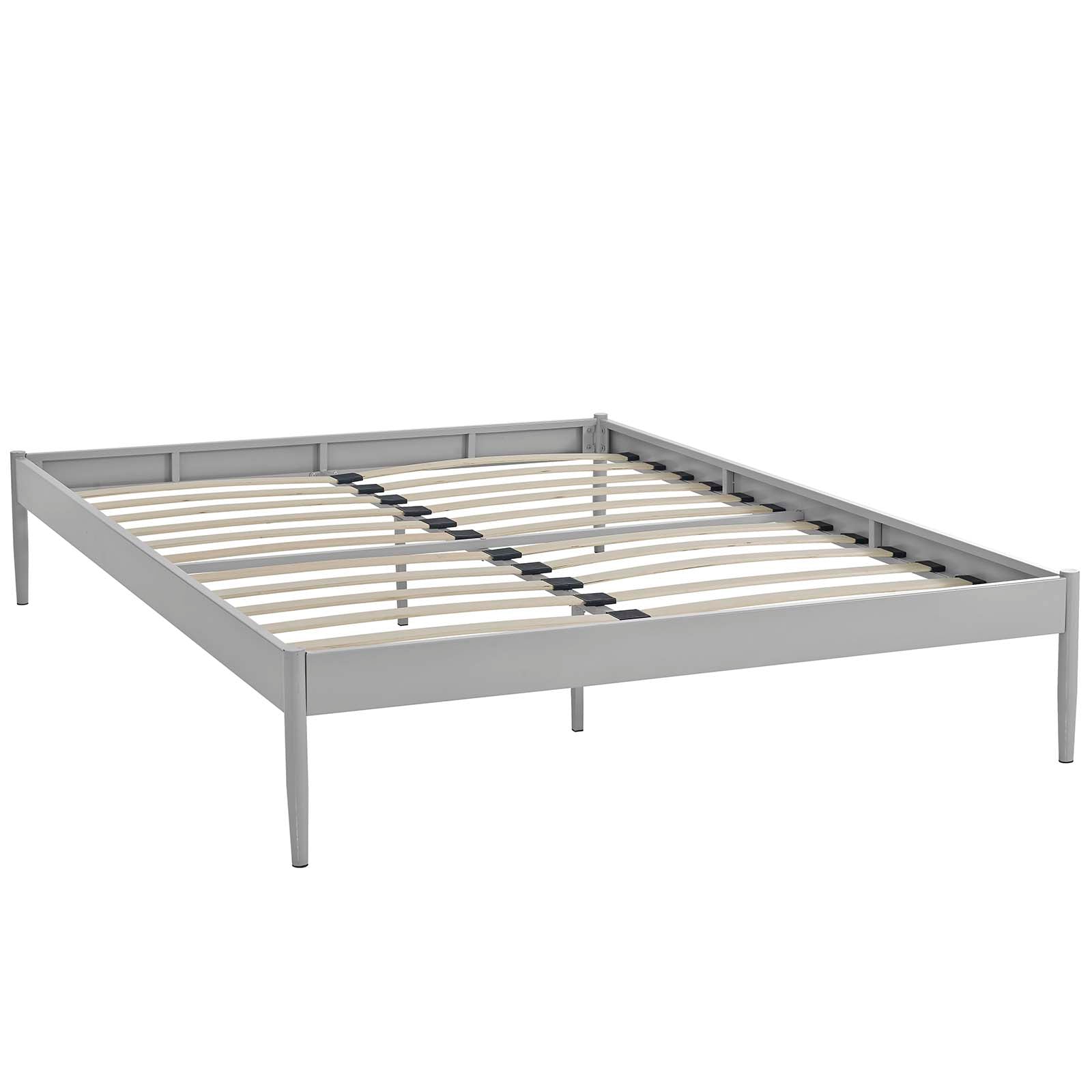 Modway Beds - Elsie Queen Bed Frame Gray