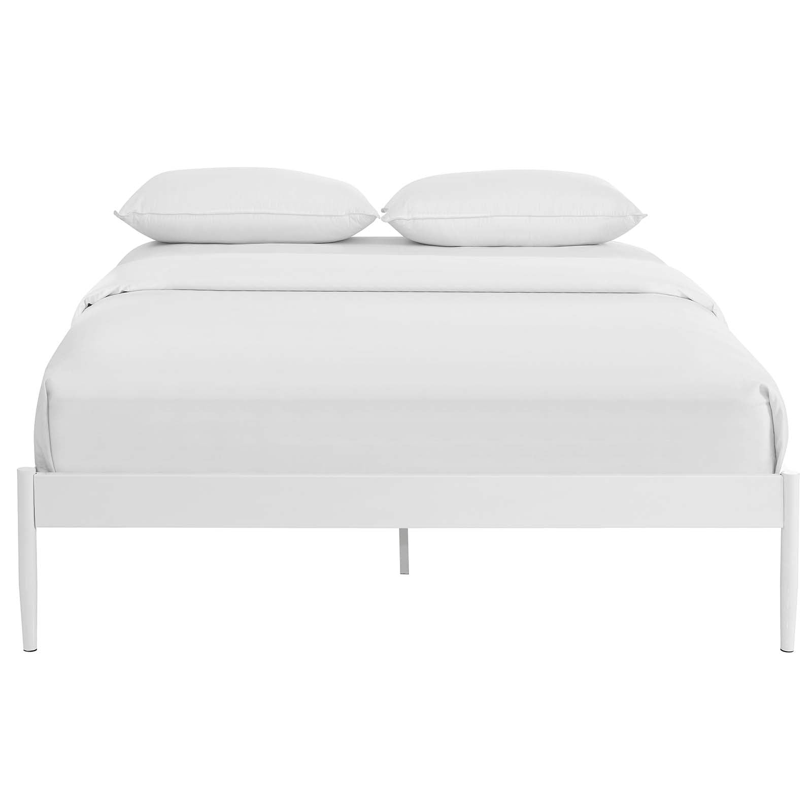 Modway Beds - Elsie Queen Bed Frame White