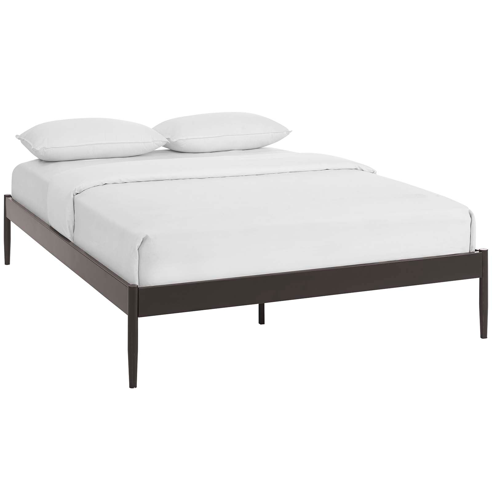 Modway Beds - Elsie King Bed Frame Brown
