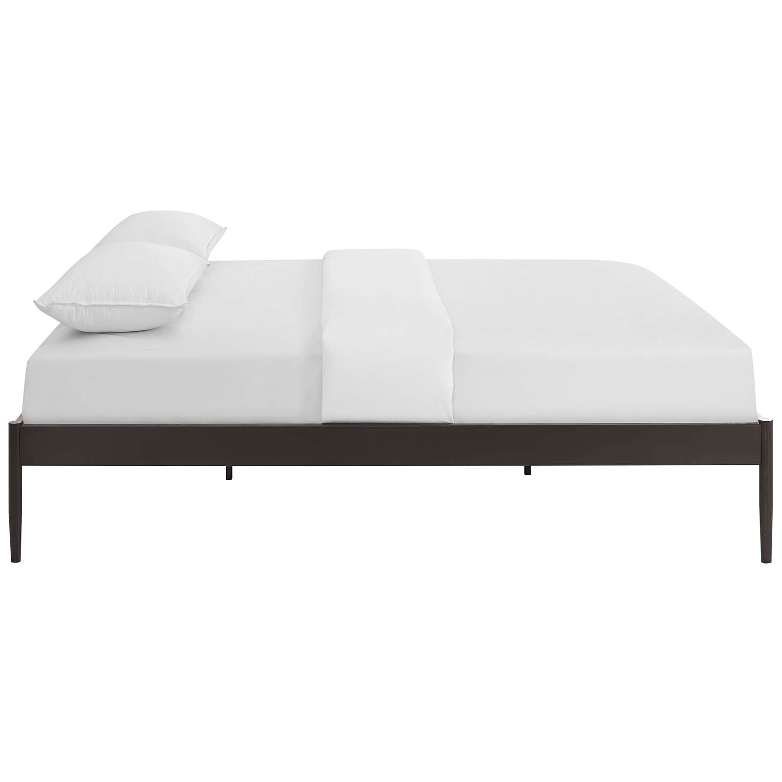 Modway Beds - Elsie King Bed Frame Brown