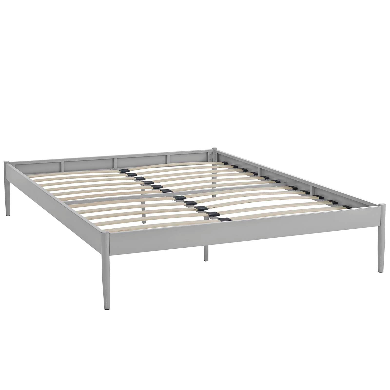 Modway Beds - Elsie King Bed Frame Gray