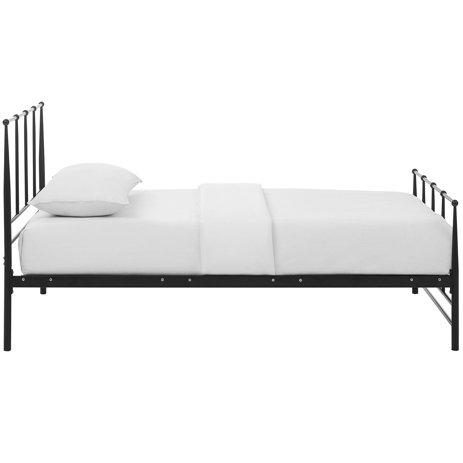 Modway Beds - Estate Twin Bed Brown