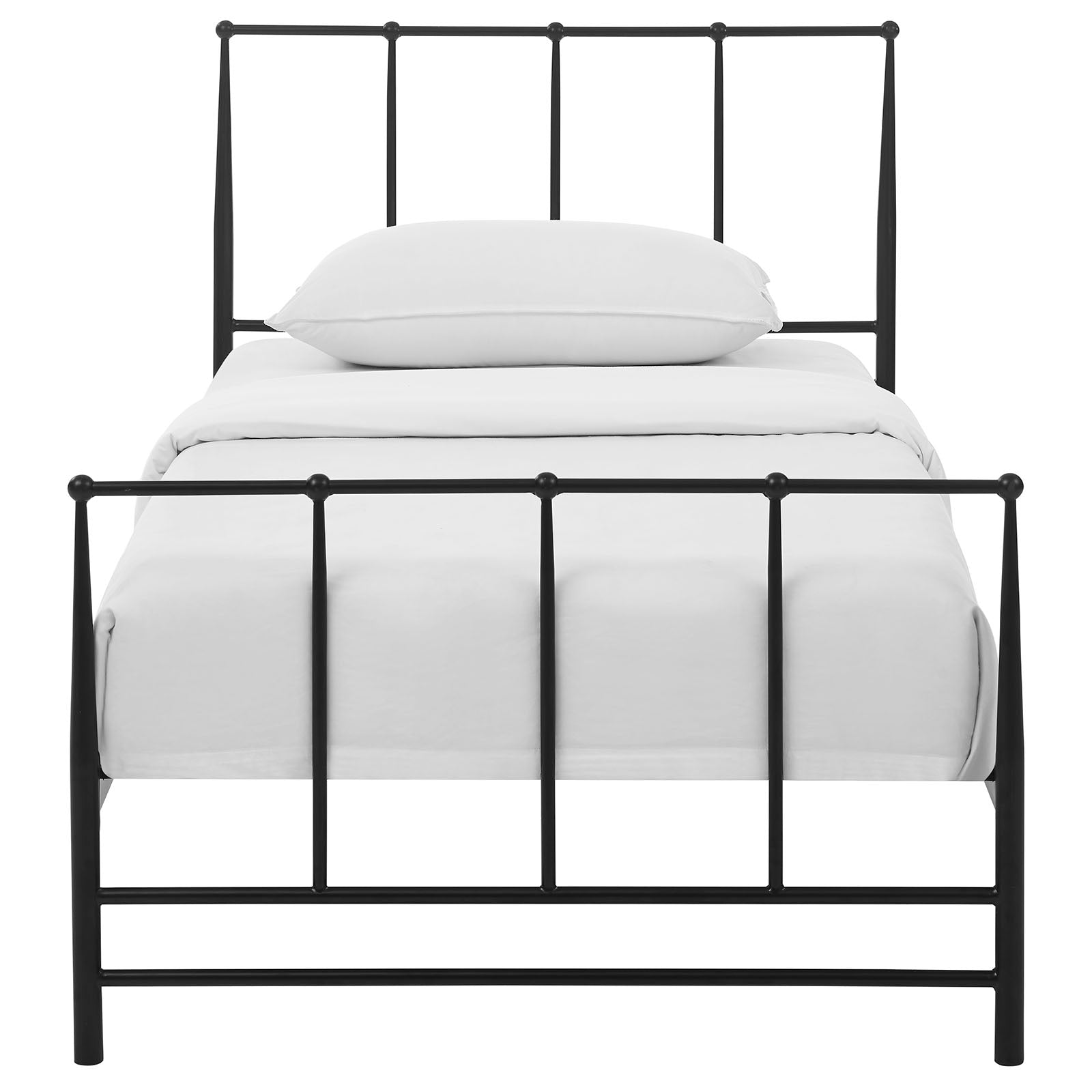 Modway Beds - Estate Twin Bed Brown