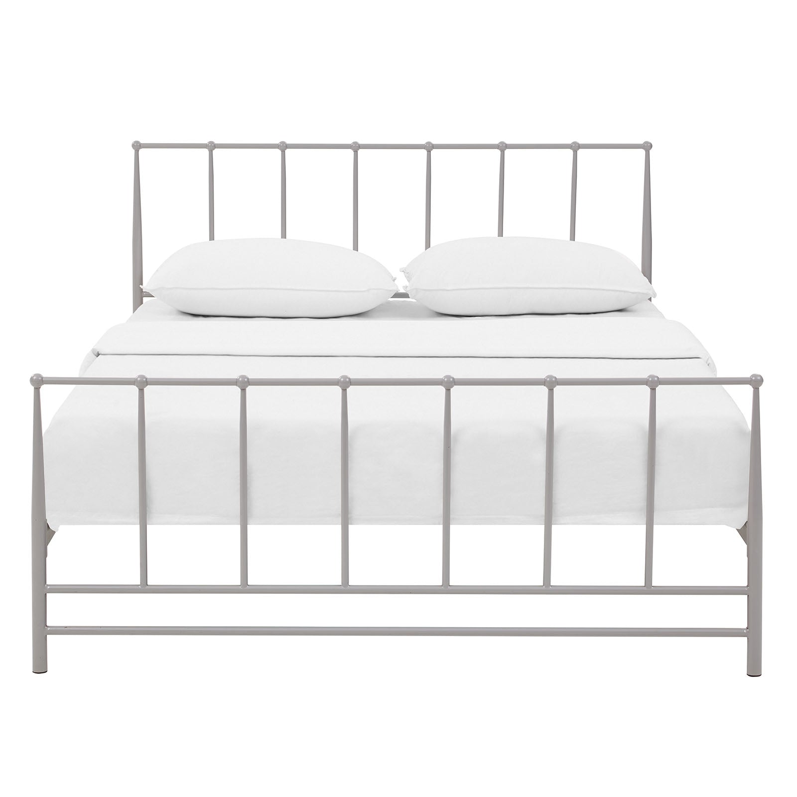 Modway Beds - Estate Queen Bed Gray