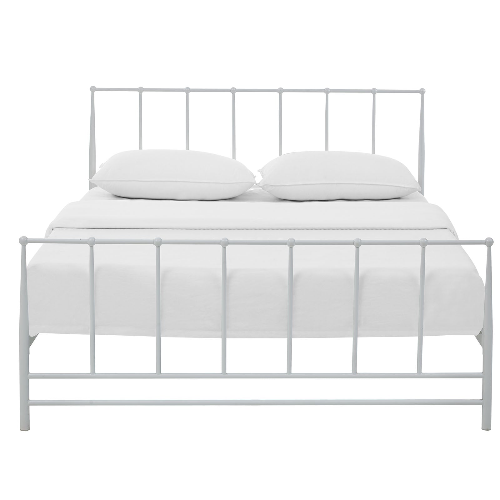 Modway Beds - Estate Queen Bed White