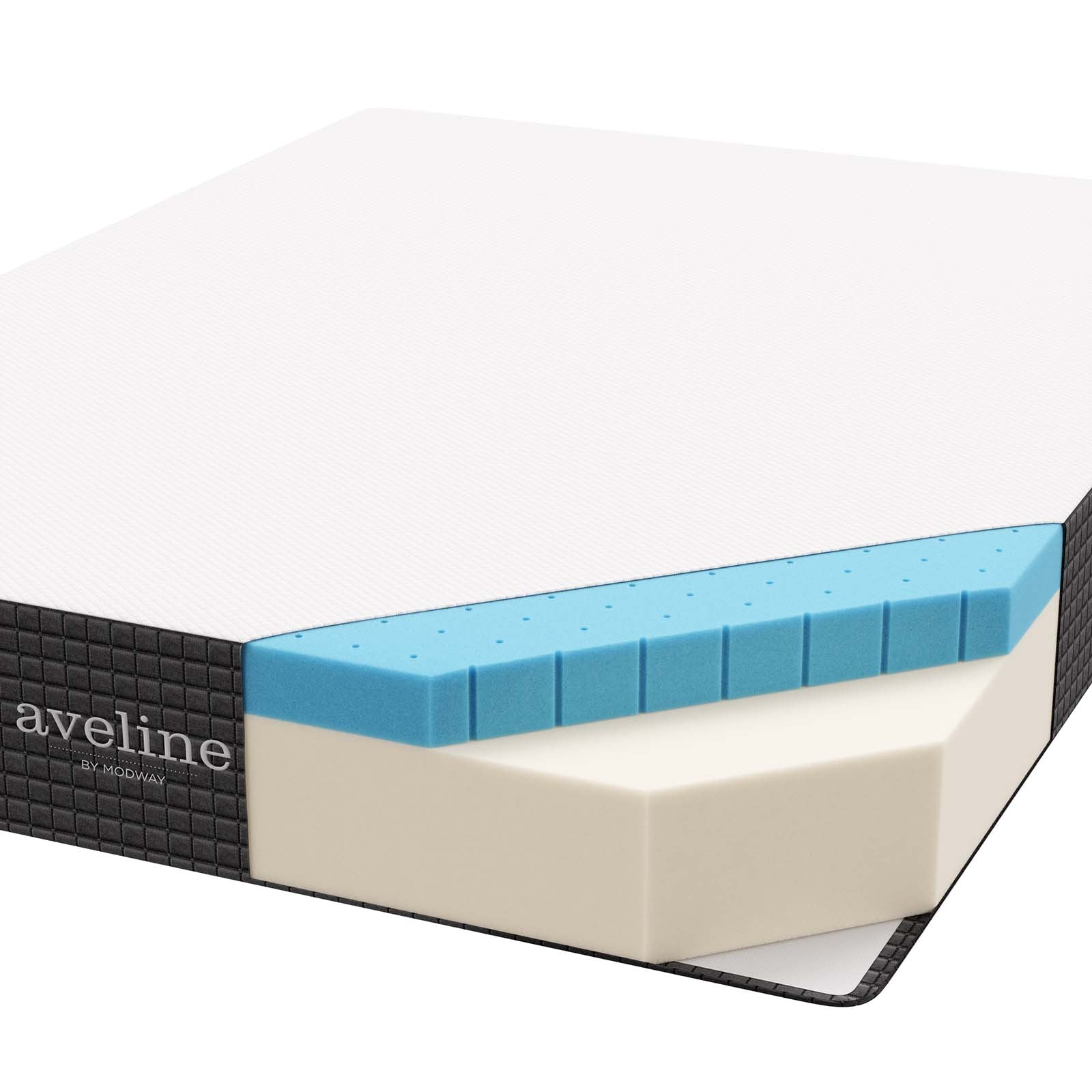 Modway Mattresses - Aveline 10" King Mattress White
