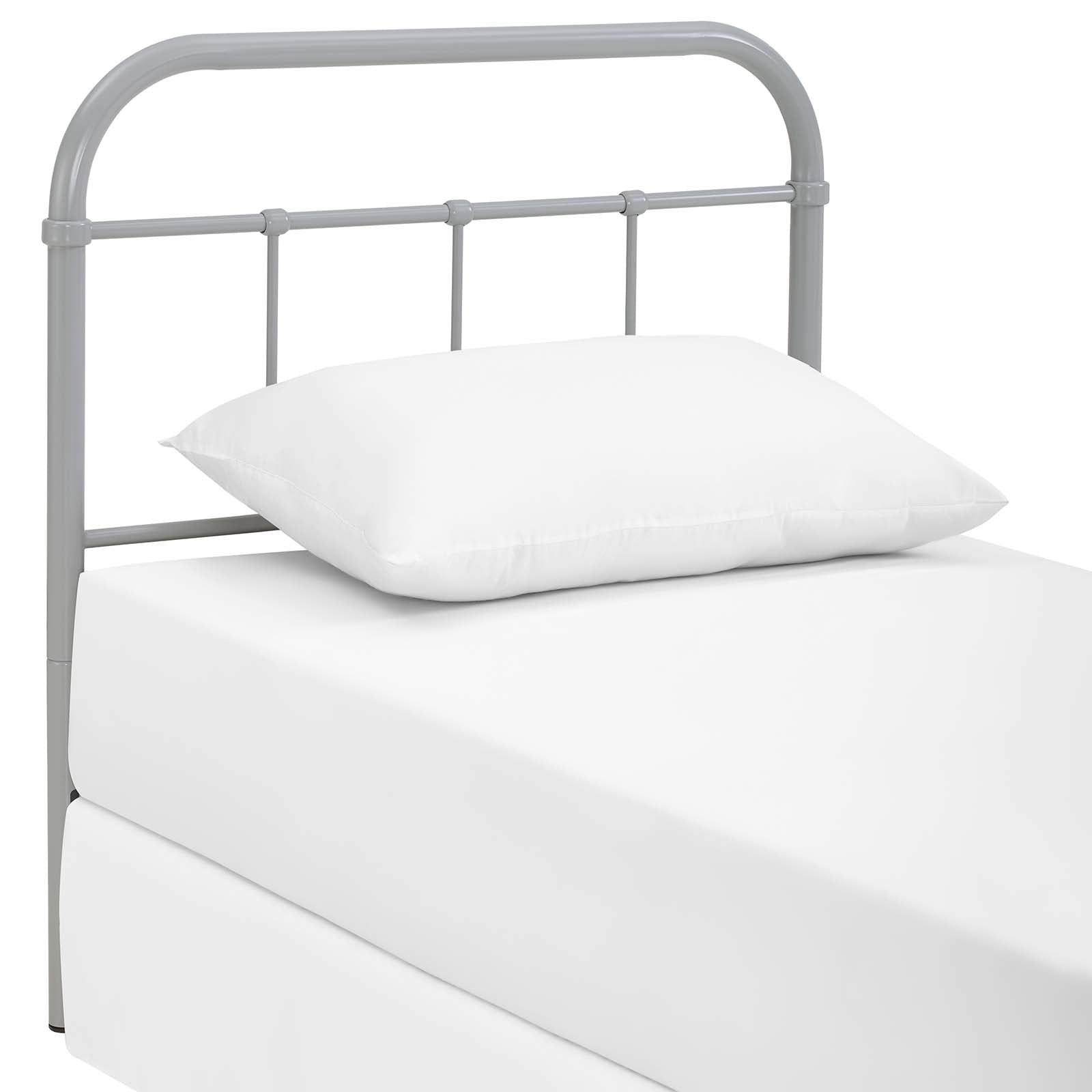 Modway Headboards - Serena Twin Steel Headboard Gray