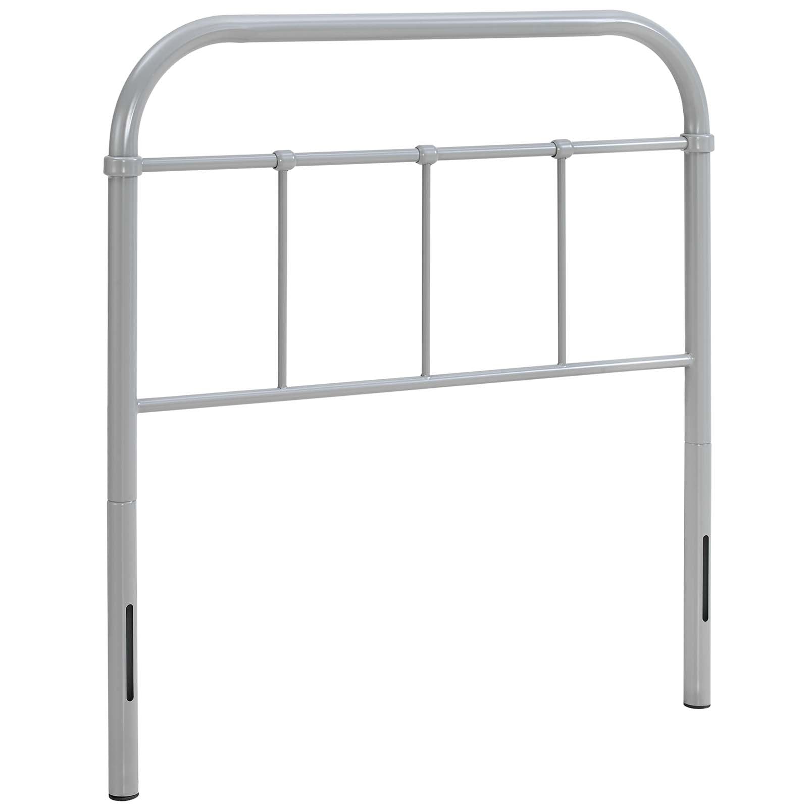 Modway Headboards - Serena Twin Steel Headboard Gray