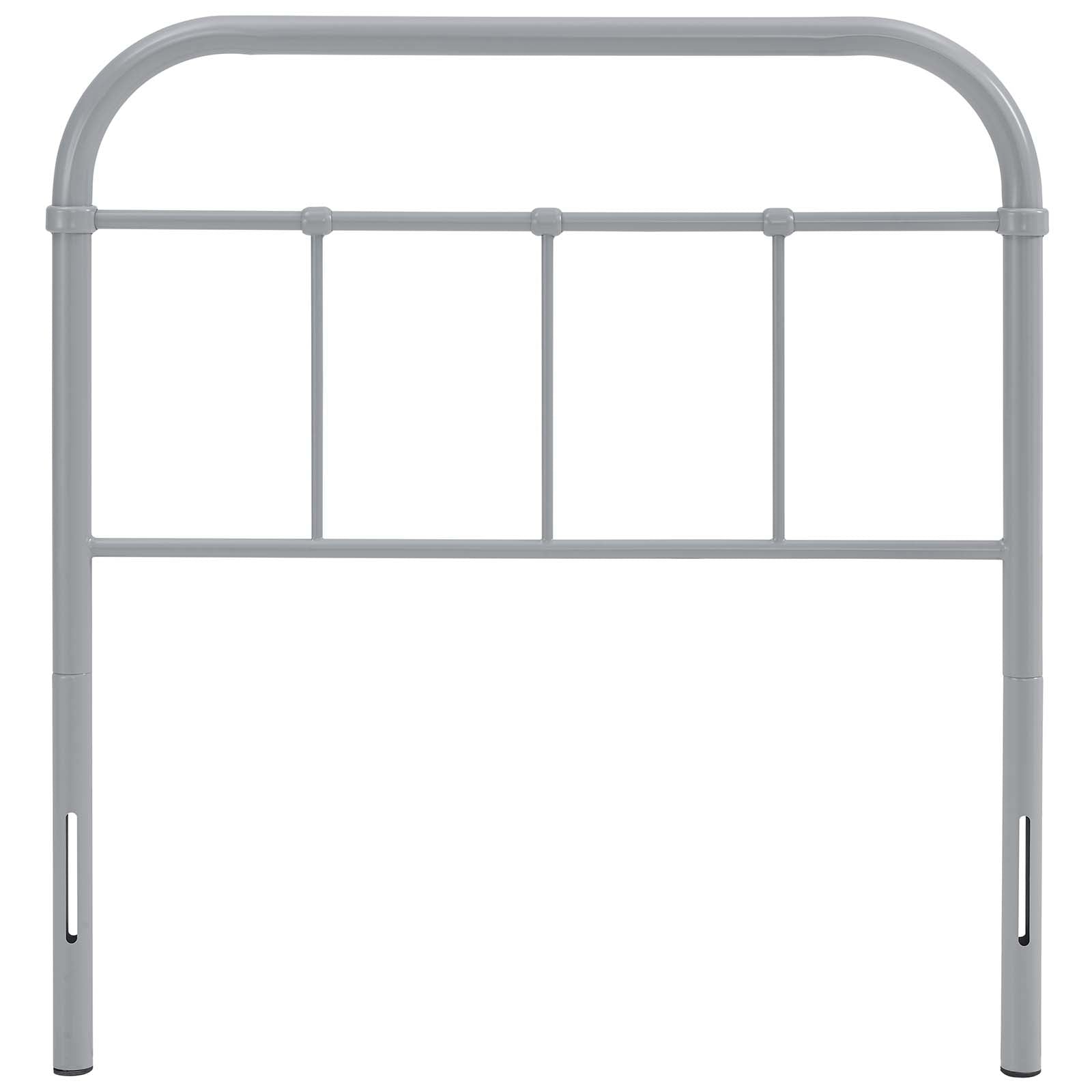 Modway Headboards - Serena Twin Steel Headboard Gray