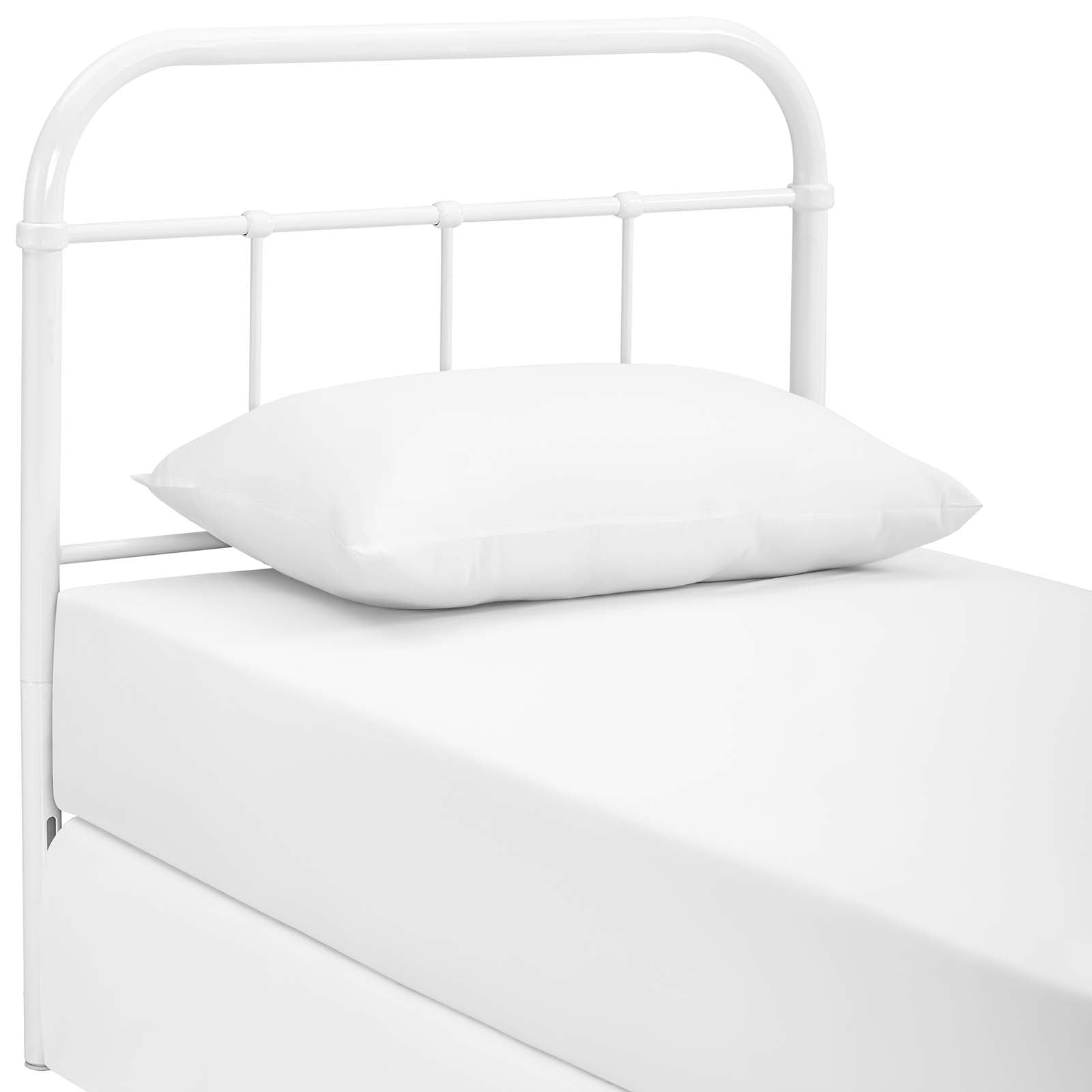 Modway Headboards - Serena Twin Steel Headboard White