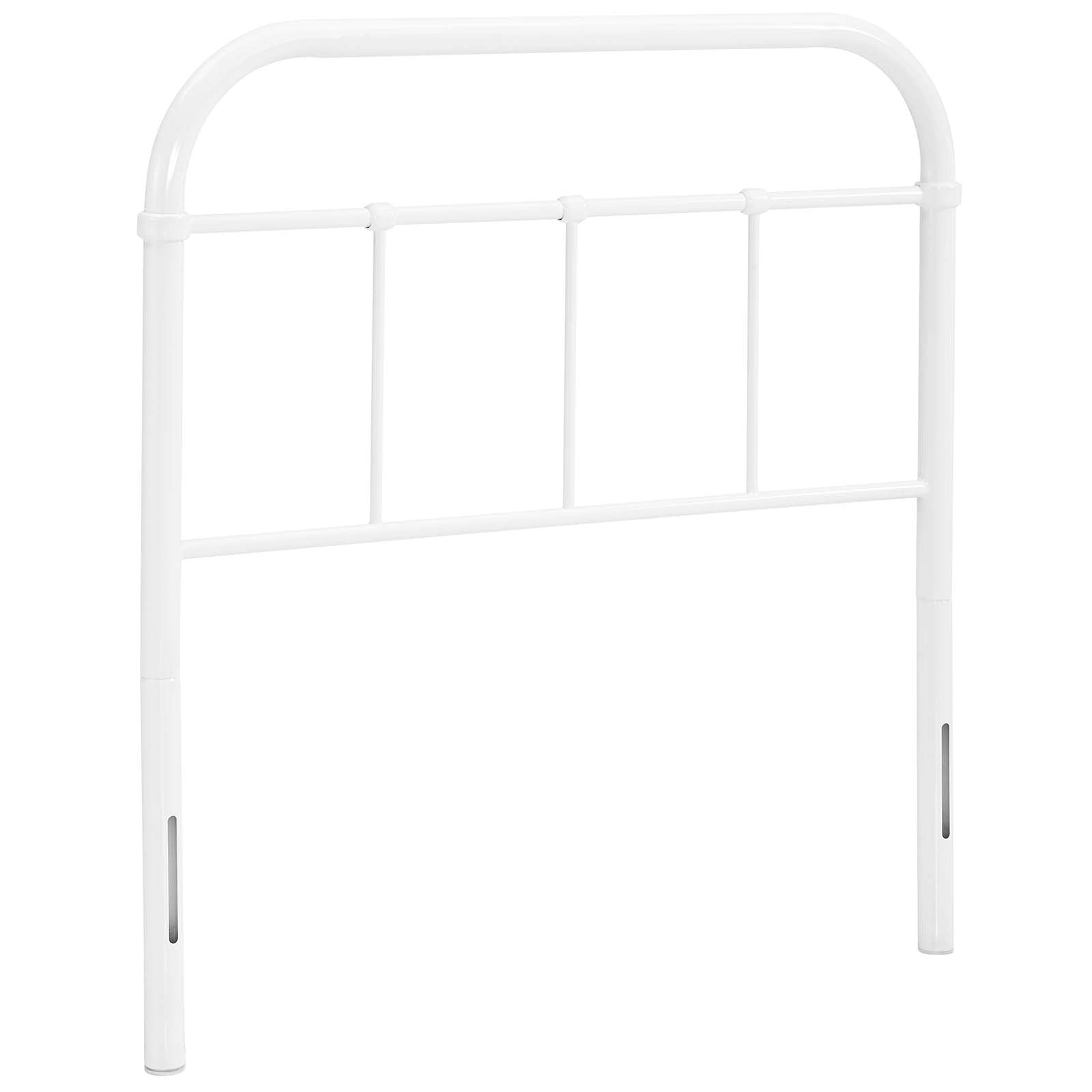 Modway Headboards - Serena Twin Steel Headboard White