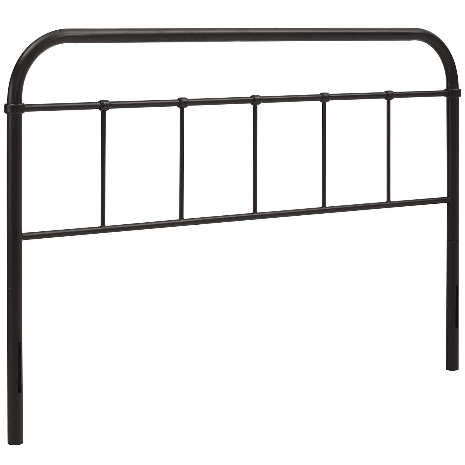 Modway Headboards - Serena Full Steel Headboard Brown