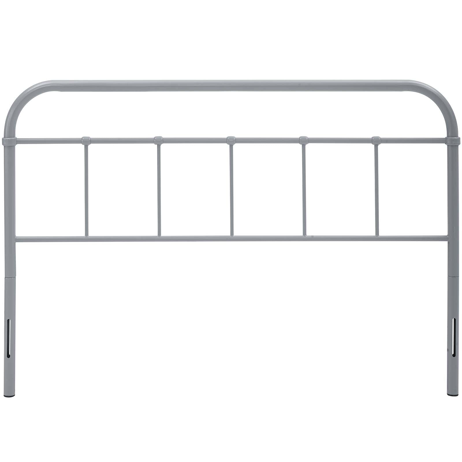 Modway Headboards - Serena Queen Steel Headboard Gray