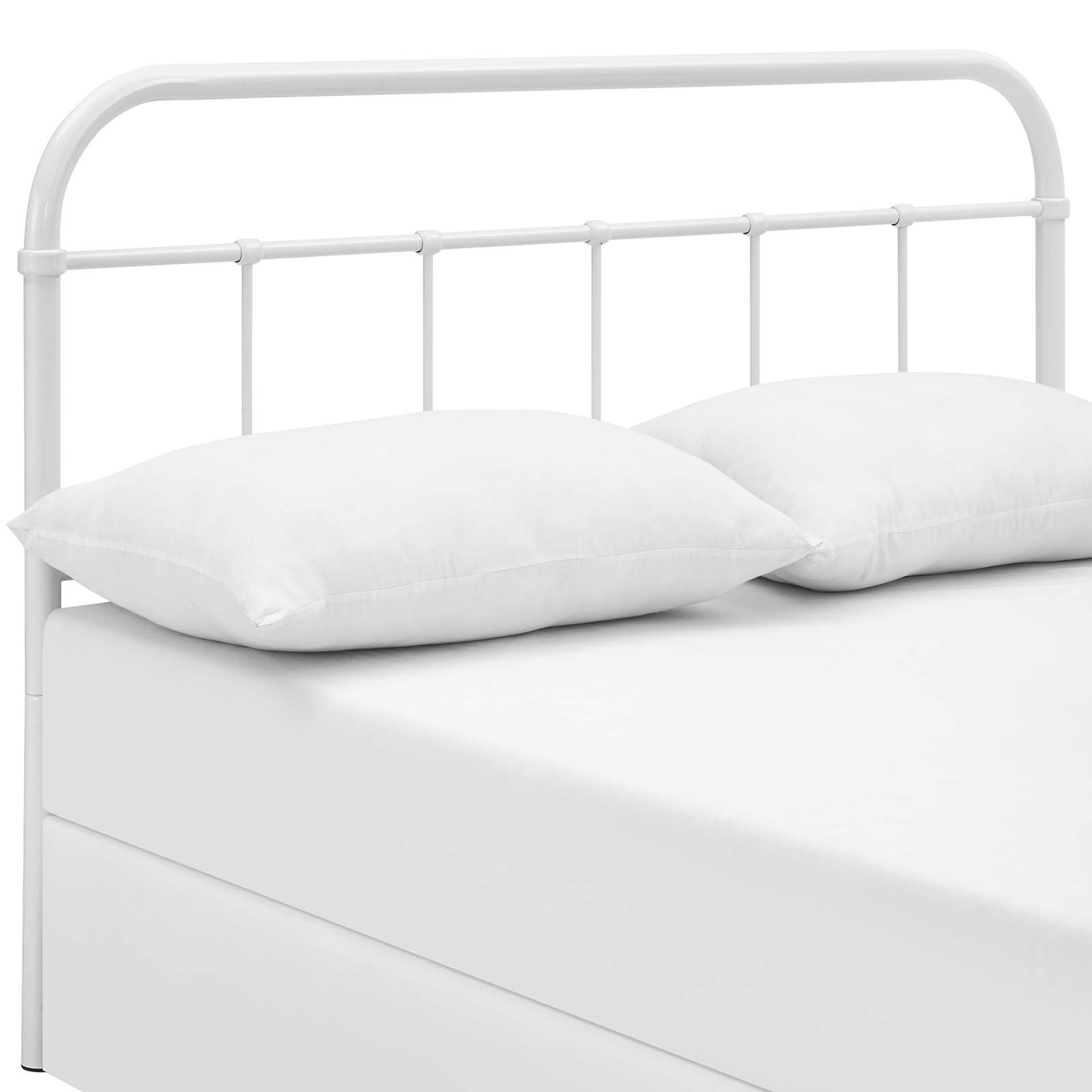 Modway Headboards - Serena Queen Steel Headboard White