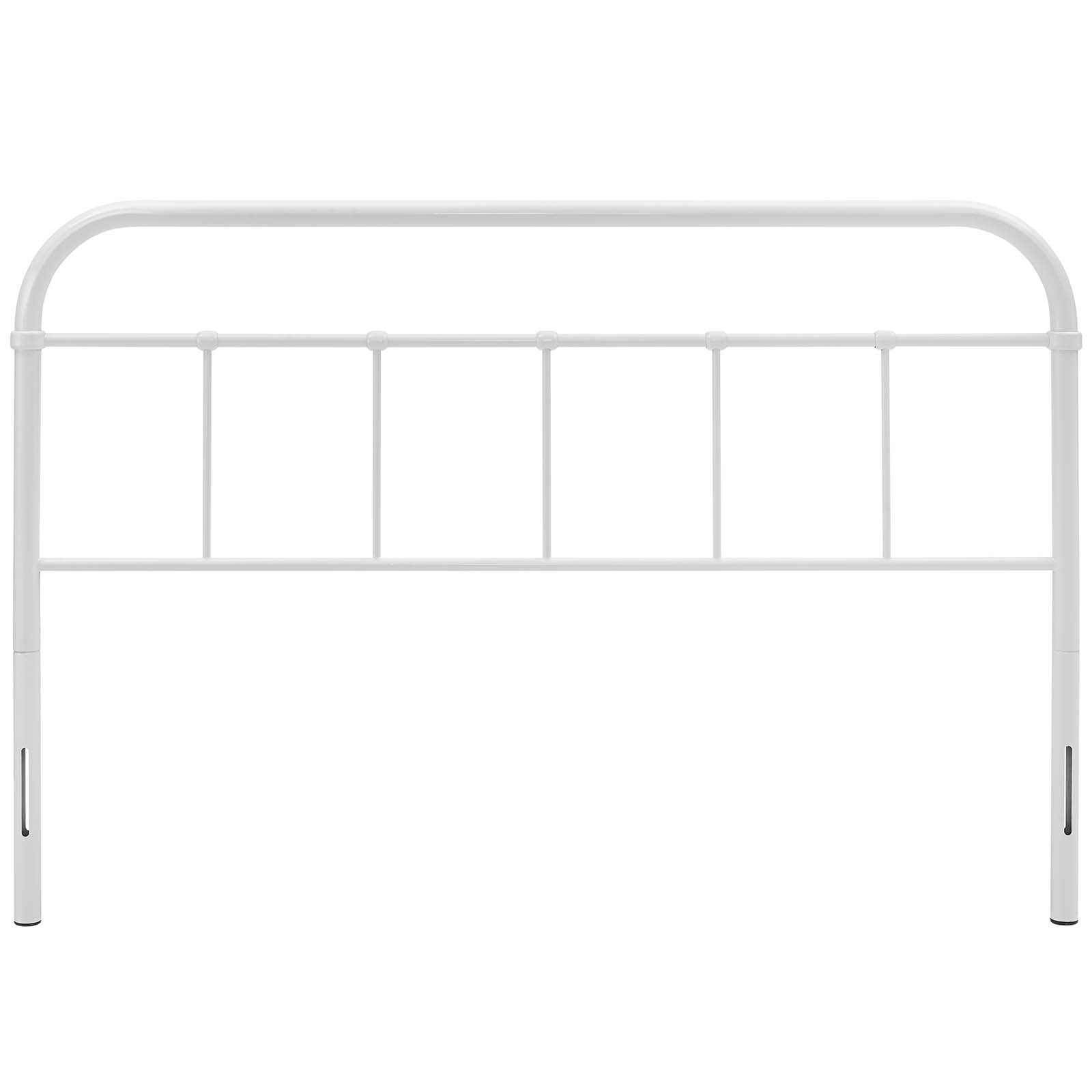 Modway Headboards - Serena Queen Steel Headboard White