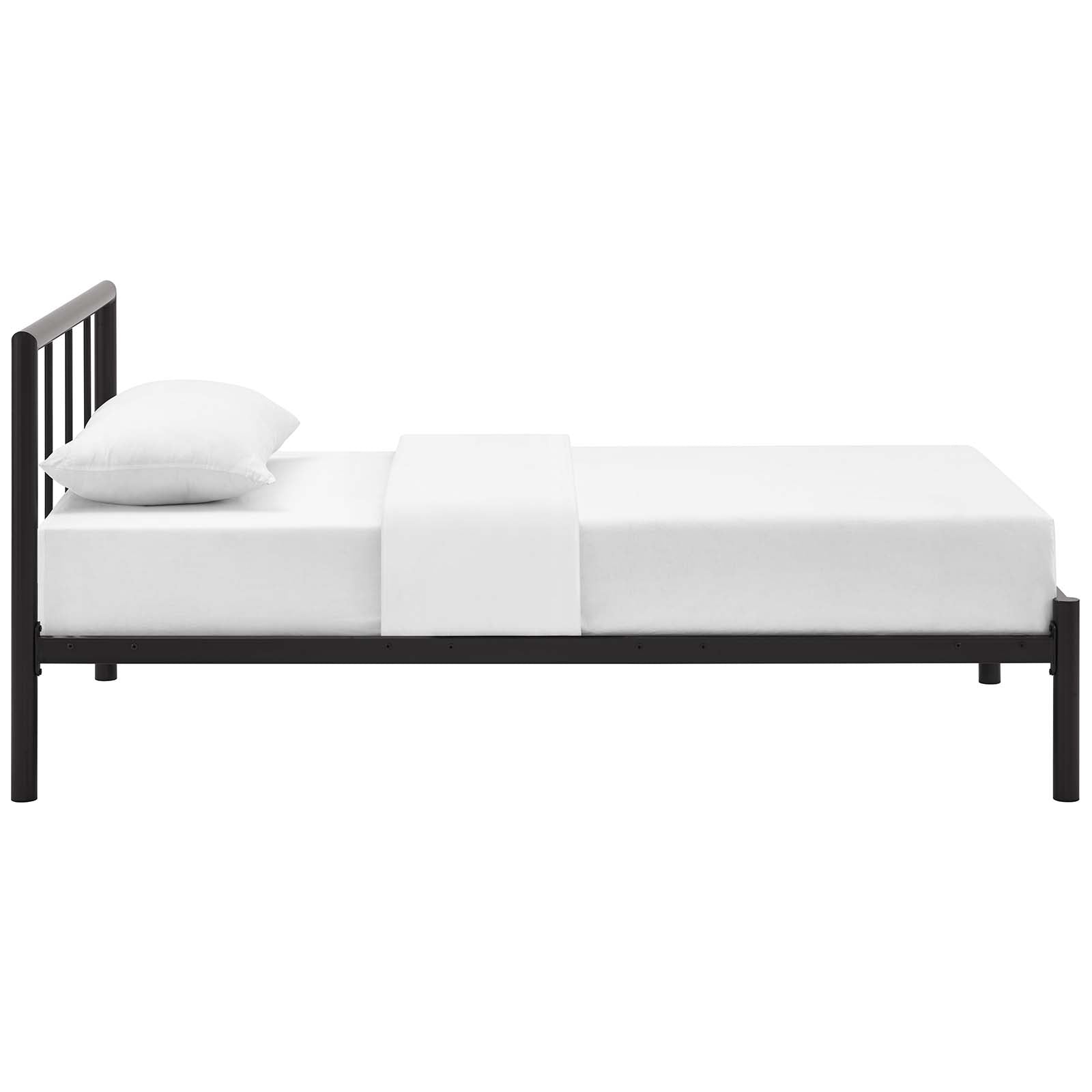 Modway Beds - Gwen Twin Bed Frame Brown