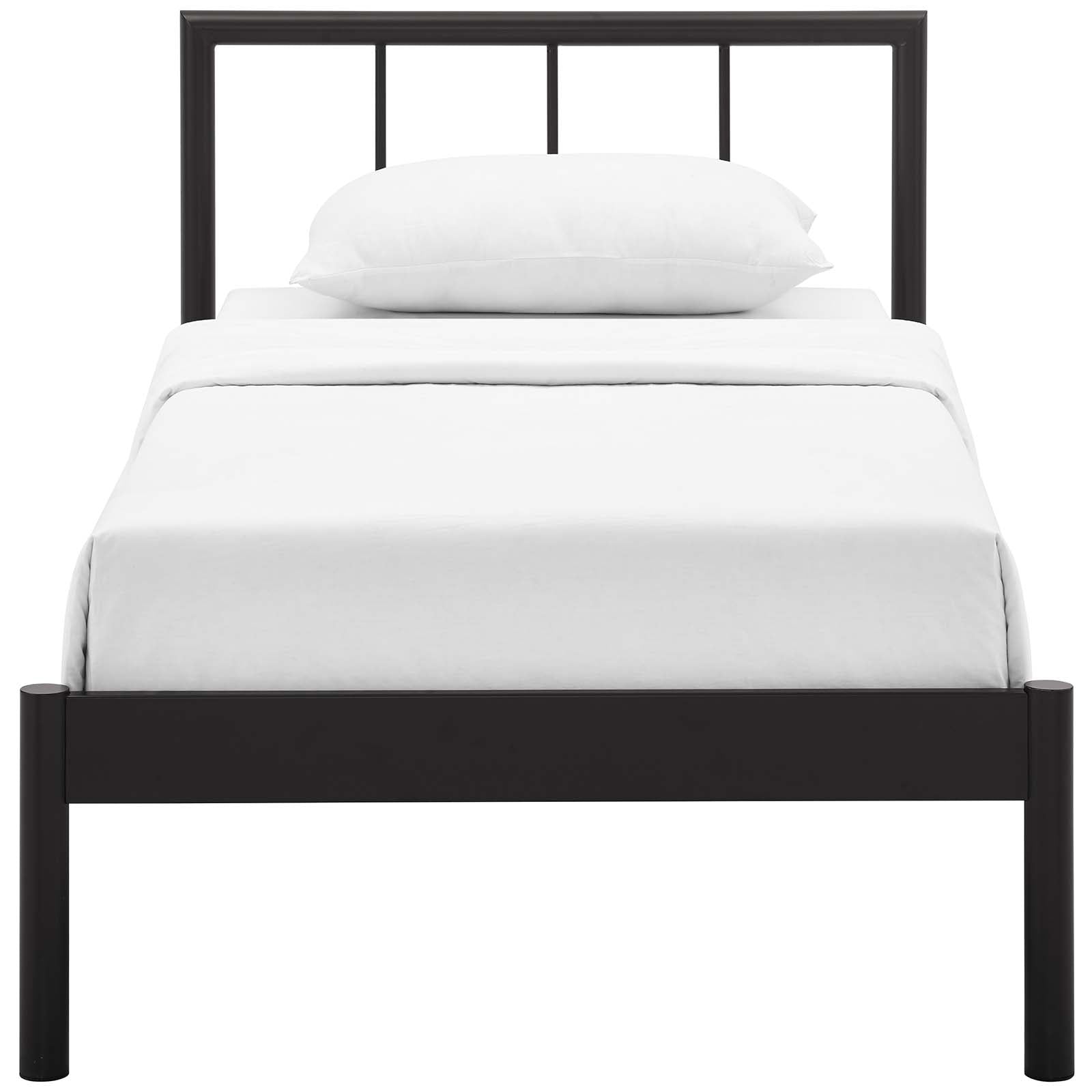 Modway Beds - Gwen Twin Bed Frame Brown