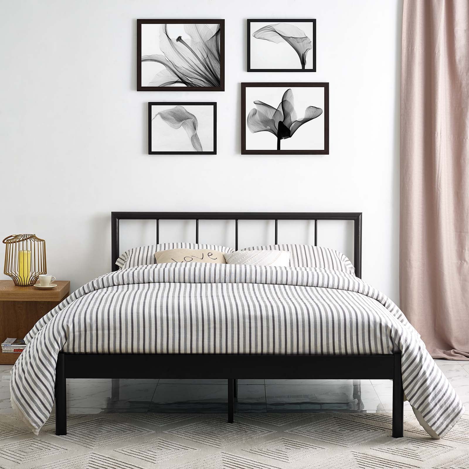 Modway Beds - Gwen Full Bed Frame Brown