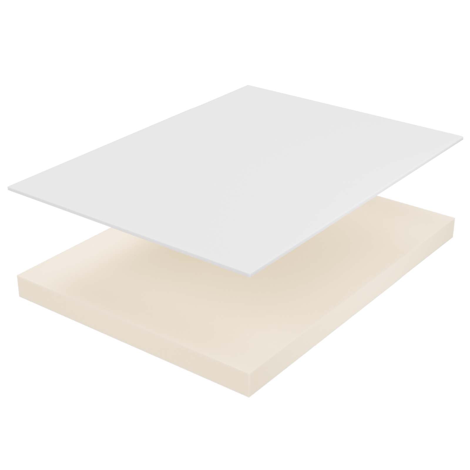 Modway Mattresses - Emma 6" Twin Mattress Gray & White
