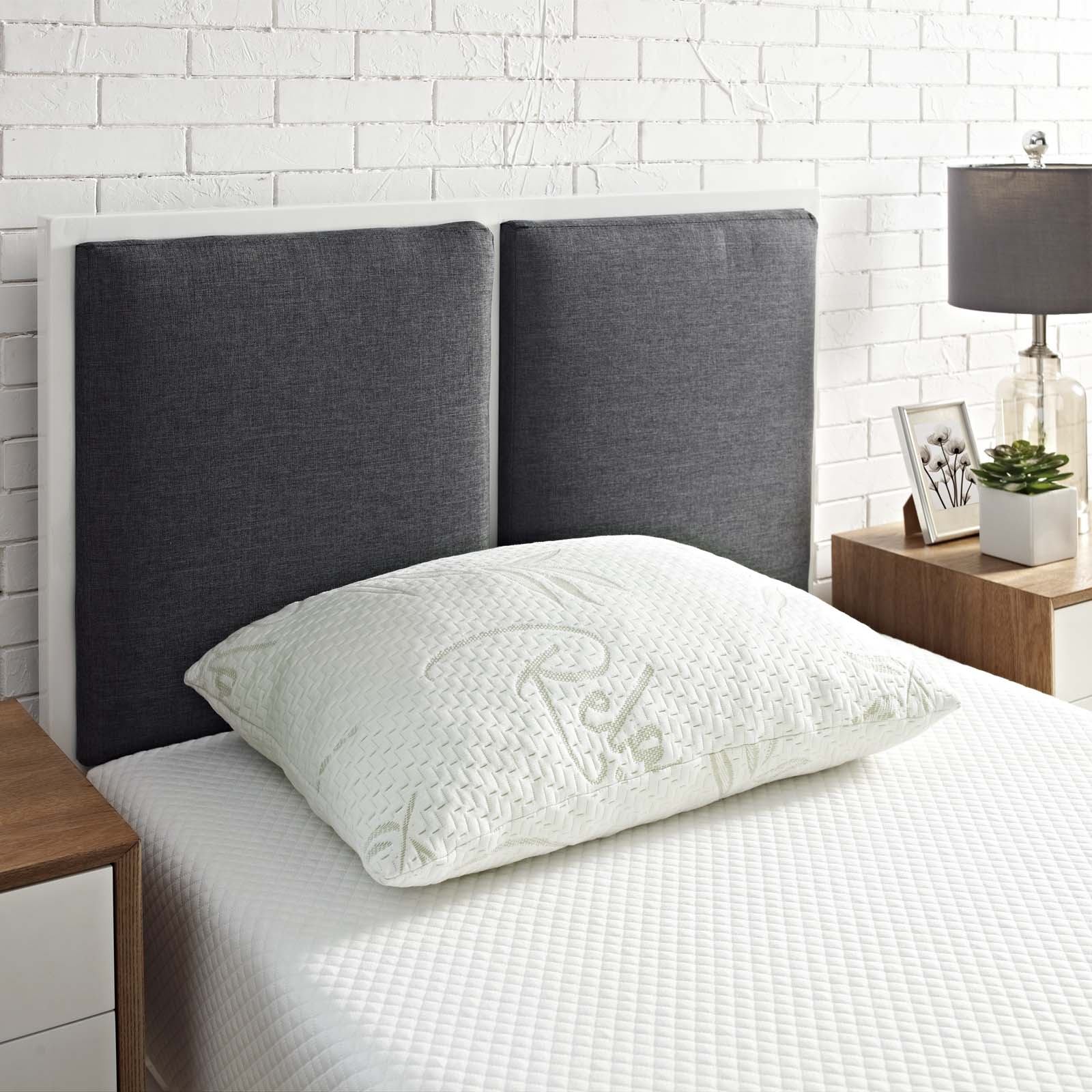 Modway Pillows - Relax Standard Queen Pillow White