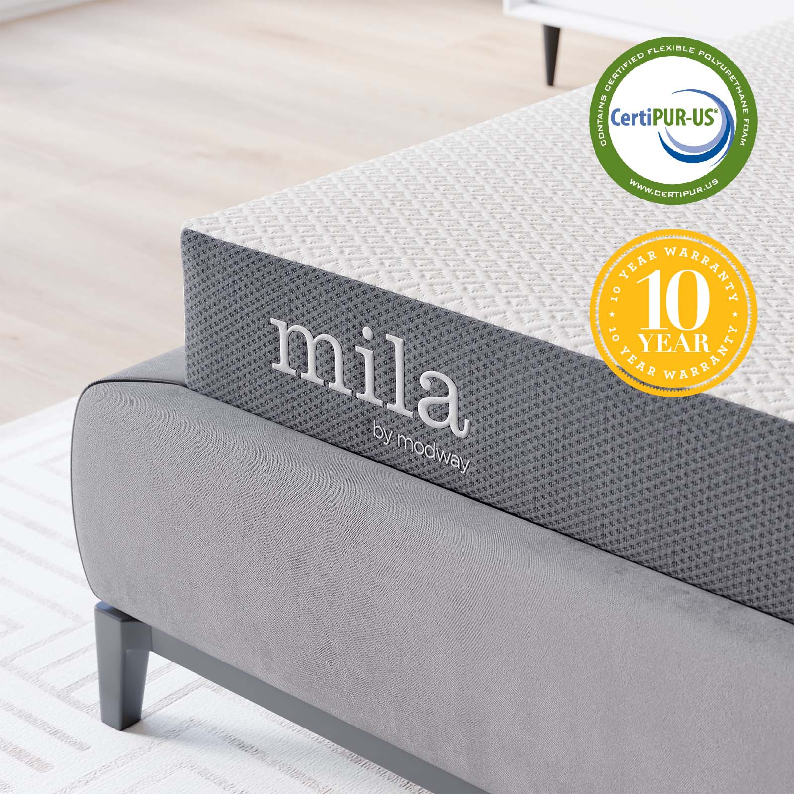 Modway Mattresses - Emma 6" Queen Mattress