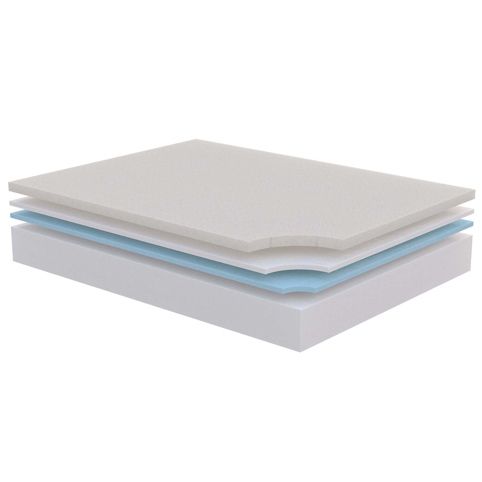 Modway Mattresses - Sabrina Latex Memory Foam Queen Mattress 12"