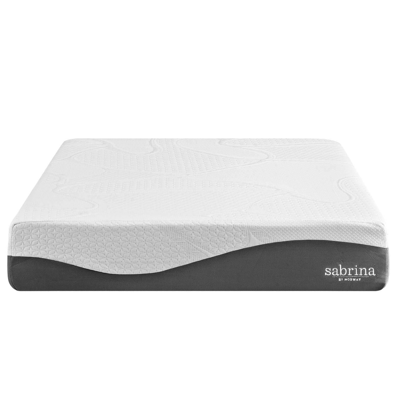 Modway Mattresses - Sabrina Latex Memory Foam Queen Mattress 12"