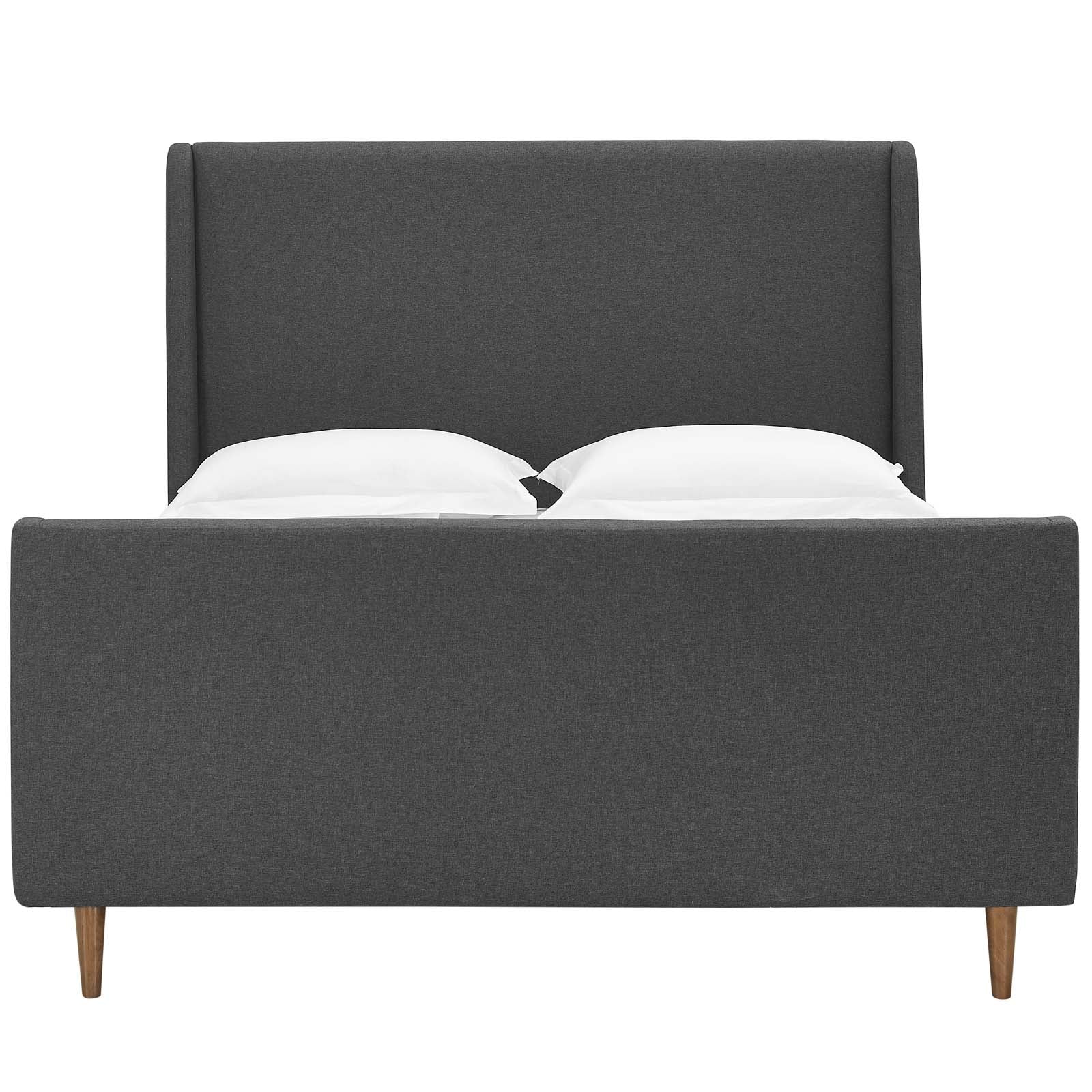 Modway Beds - Aubree Queen Bed Gray