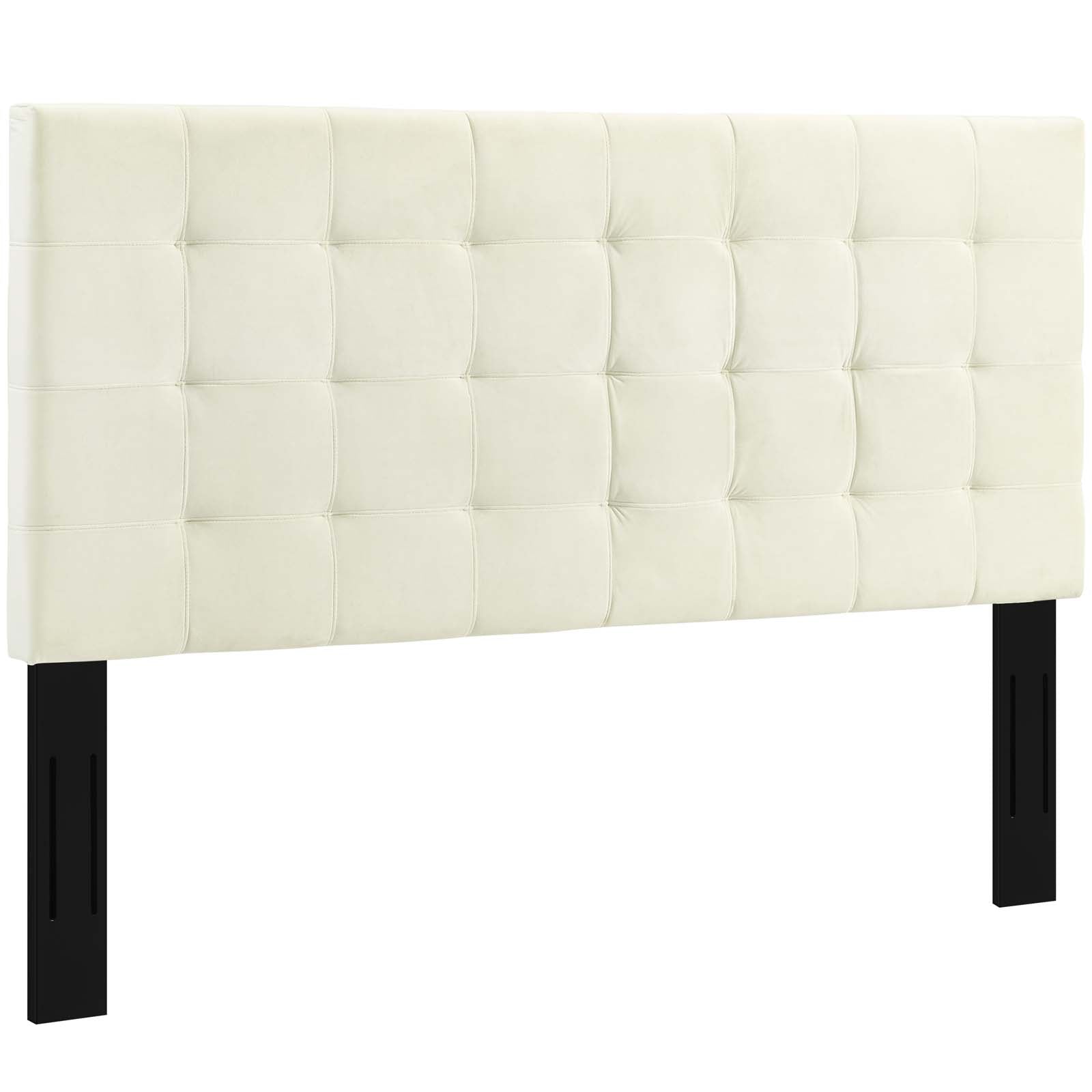 Modway Headboards - Paisley Tufted Full / Queen Headboard Ivory