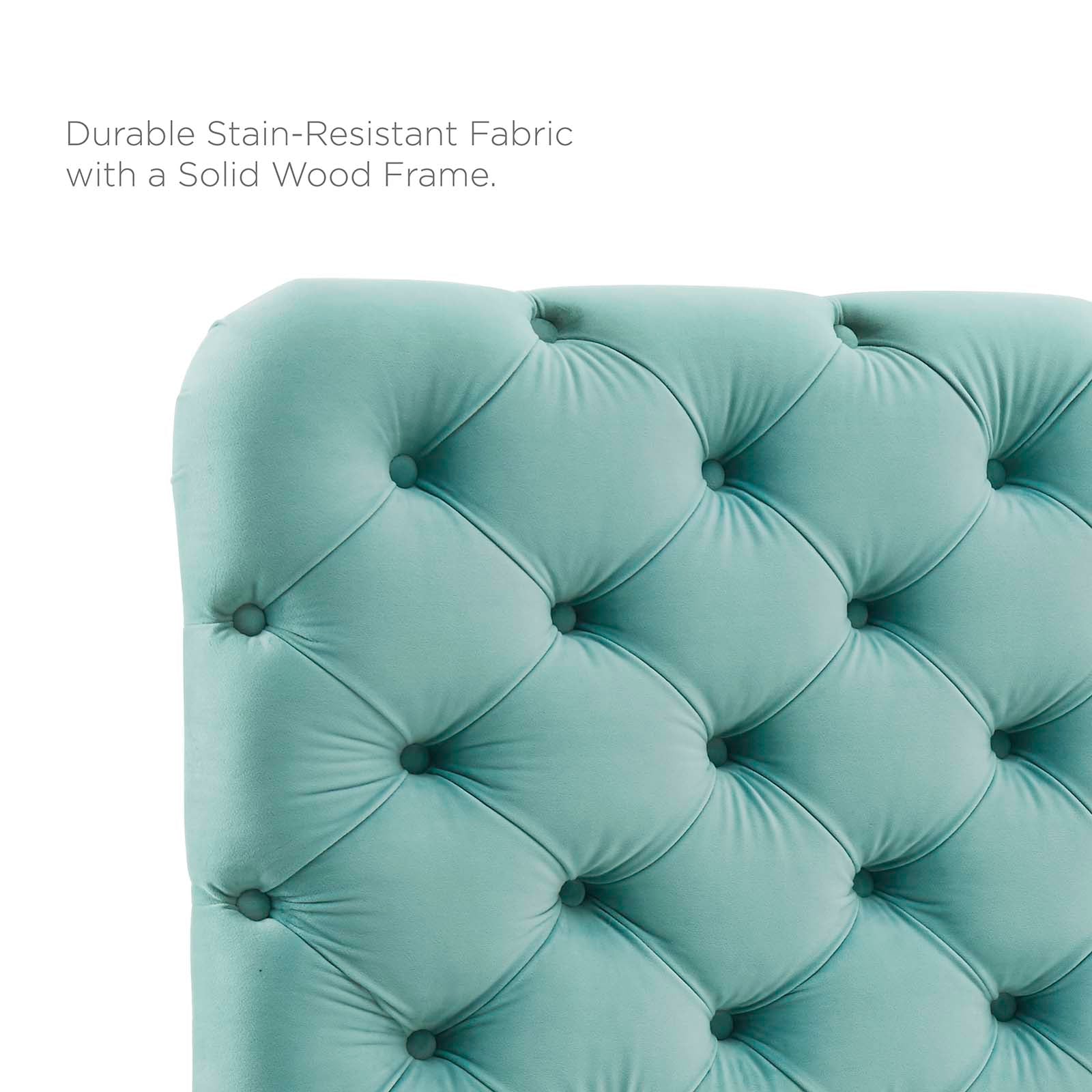 Modway Headboards - Lizzy Tufted Twin Headboard Mint