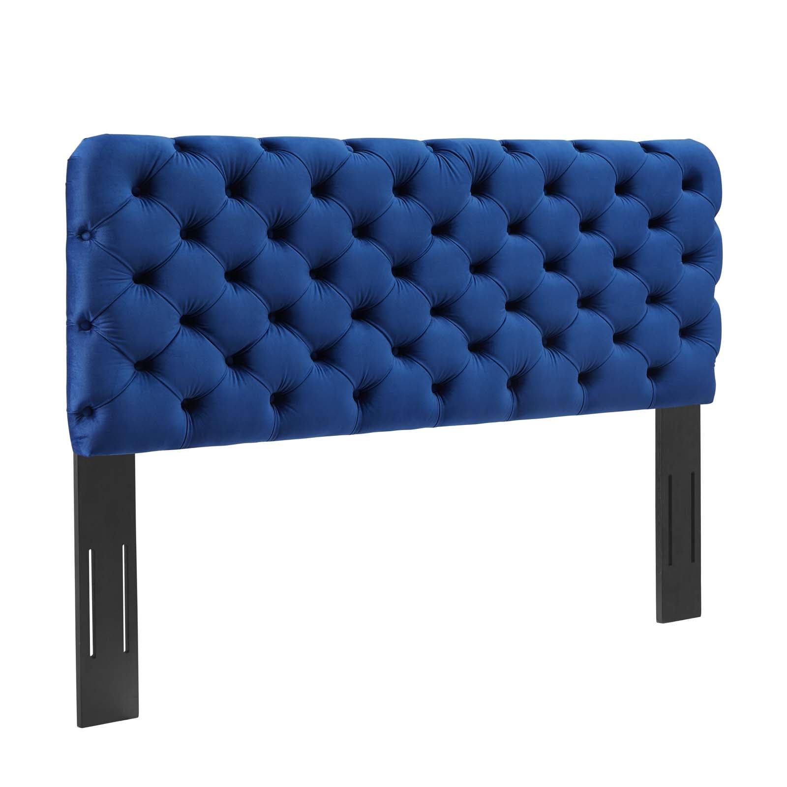 Modway Headboards - Lizzy Tufted Twin Headboard Navy