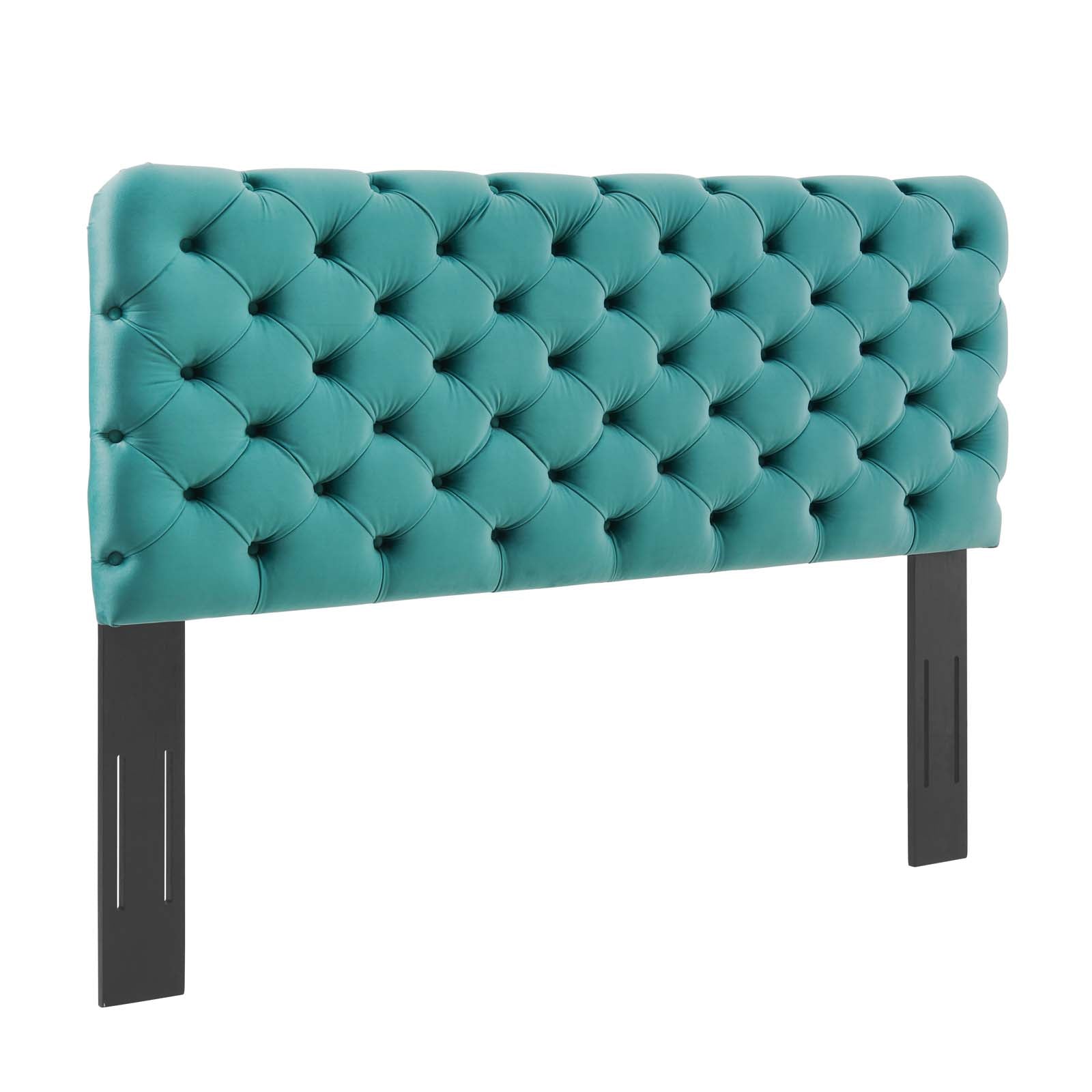 Modway Headboards - Lizzy Tufted Twin Headboard Teal