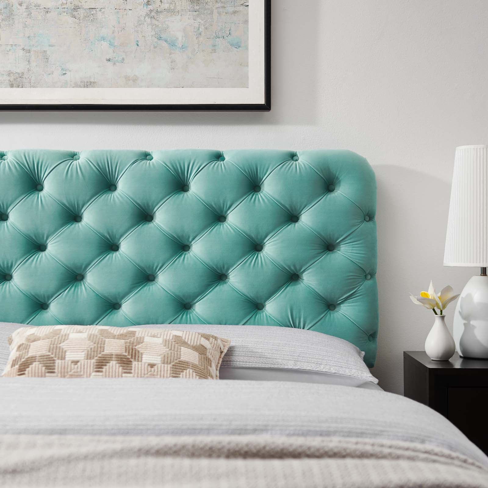 Modway Headboards - Lizzy Tufted King/California King Headboard Mint