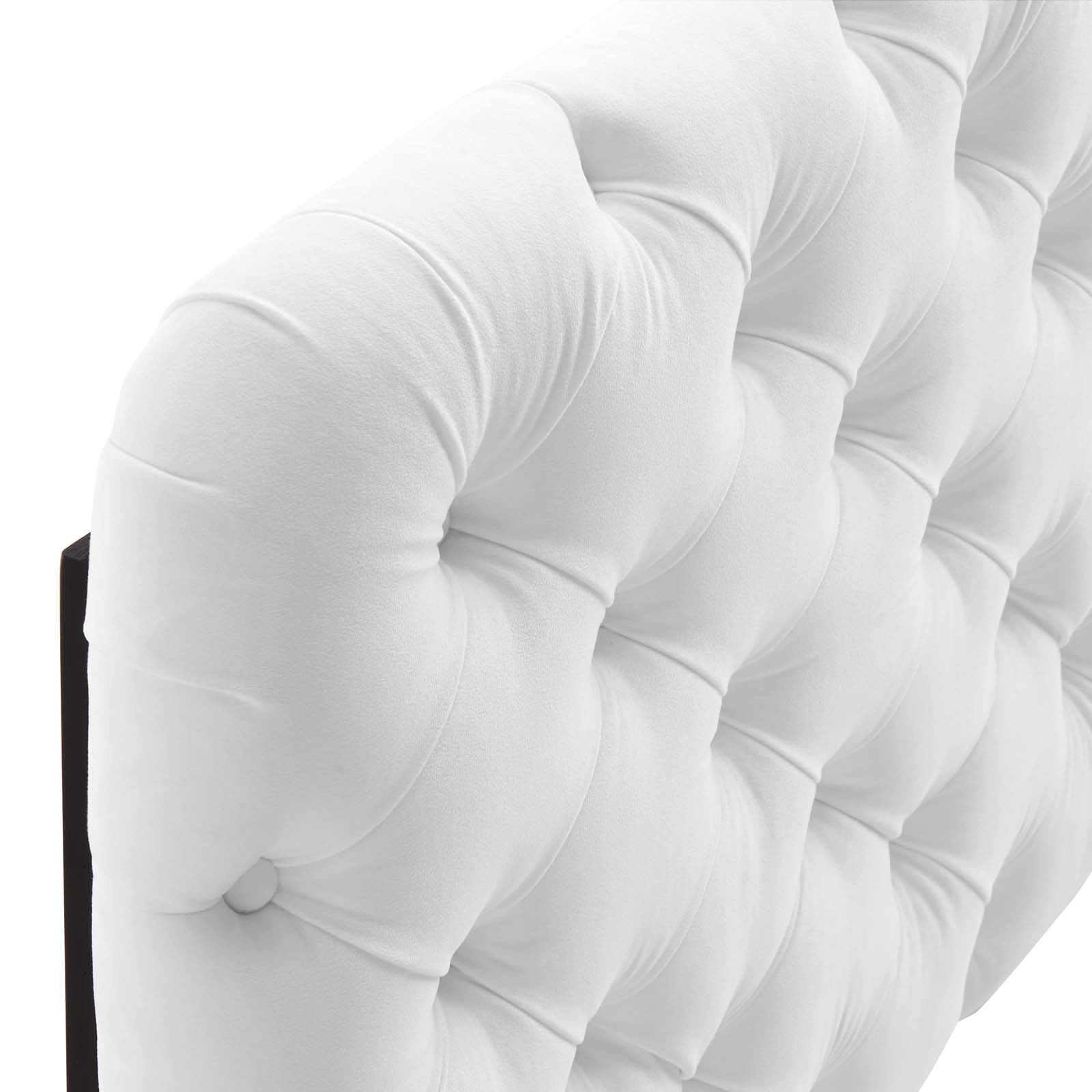 Modway Headboards - Lizzy Tufted King/California King Performance Velvet Headboard White