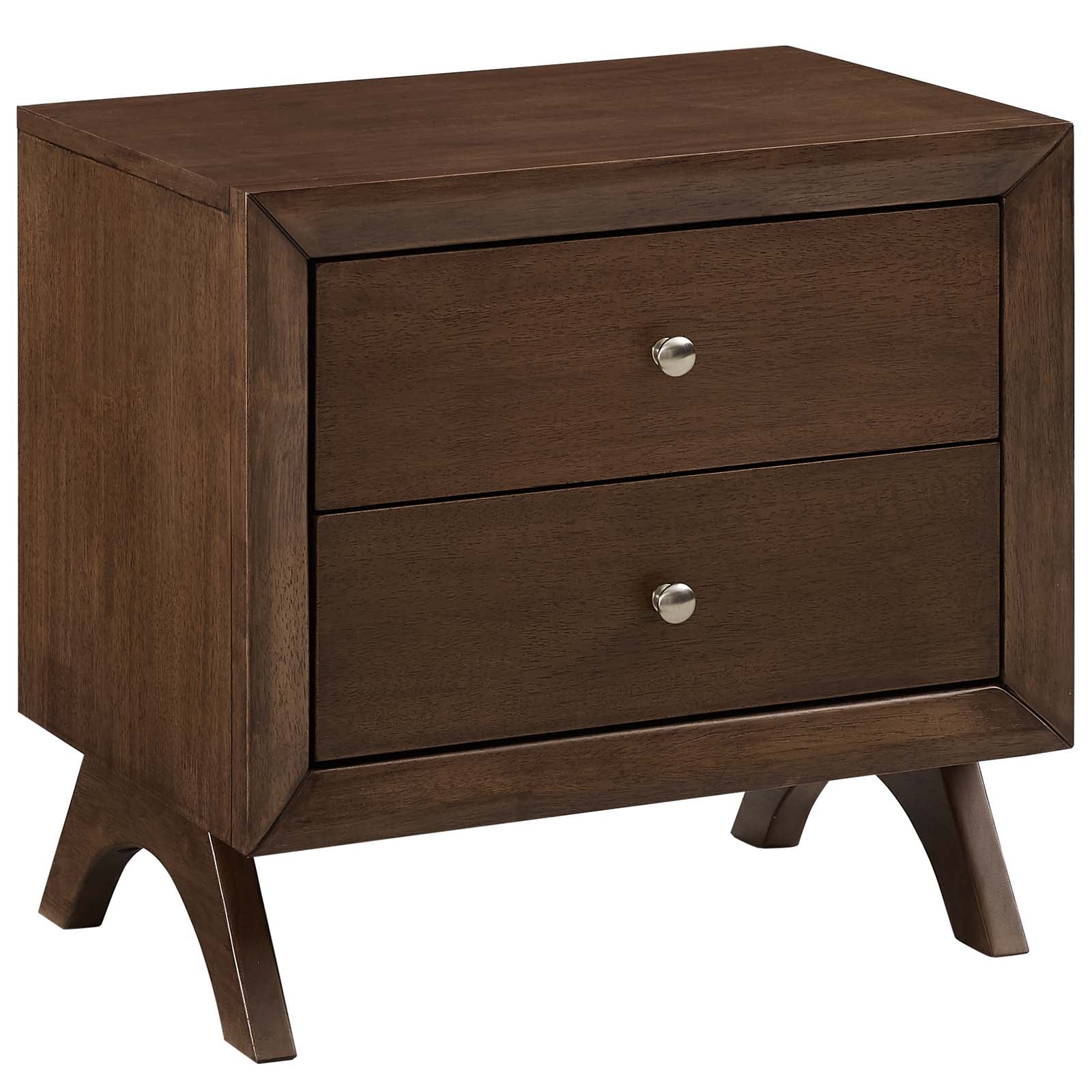 Modway Nightstands & Side Tables - Providence Nightstand Walnut