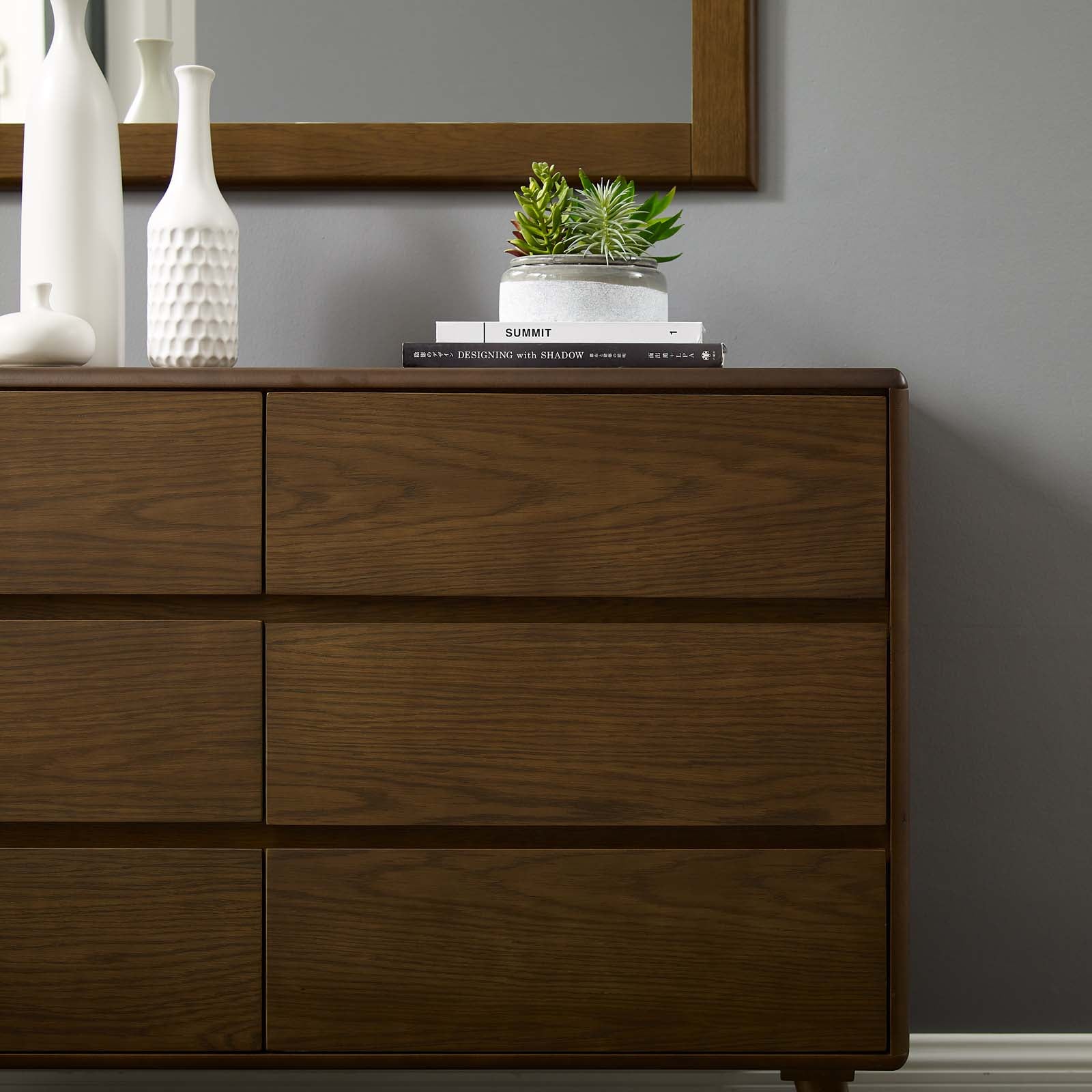 Modway Dressers - Talwyn Wood Dresser Chestnut