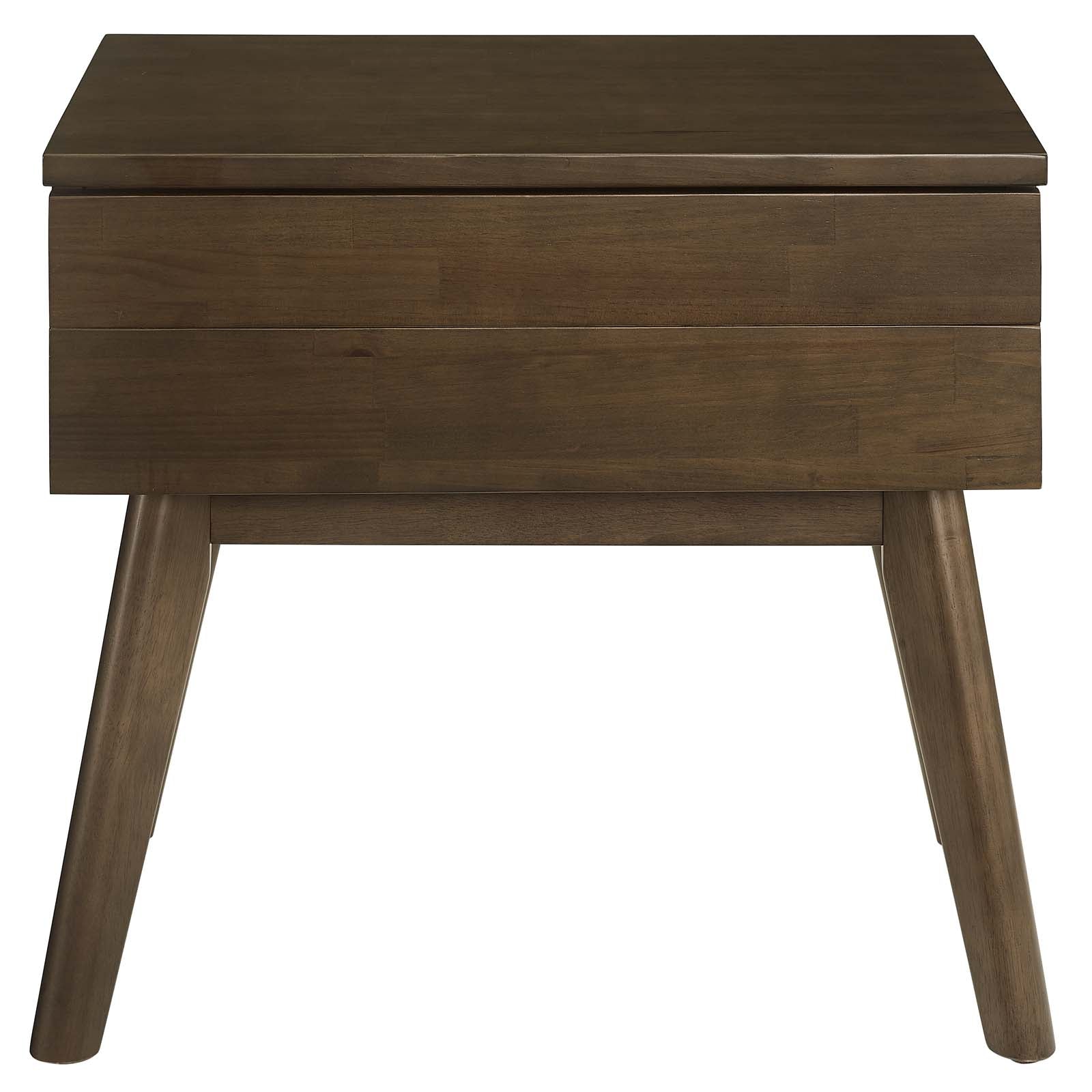 Modway Nightstands & Side Tables - Everly Wood Nightstand Walnut