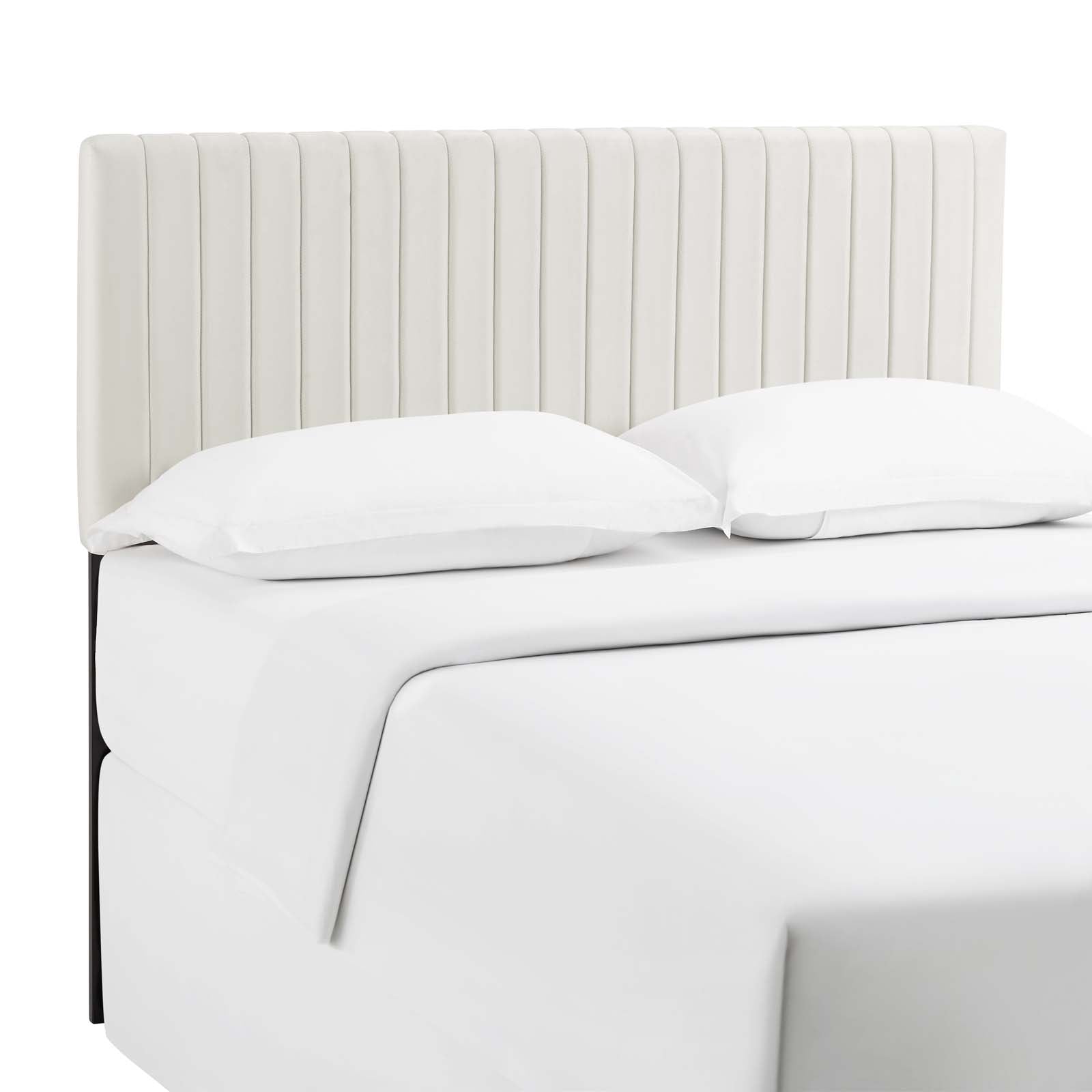 Modway Headboards - Keira Full / Queen Performance Velvet Headboard Ivory