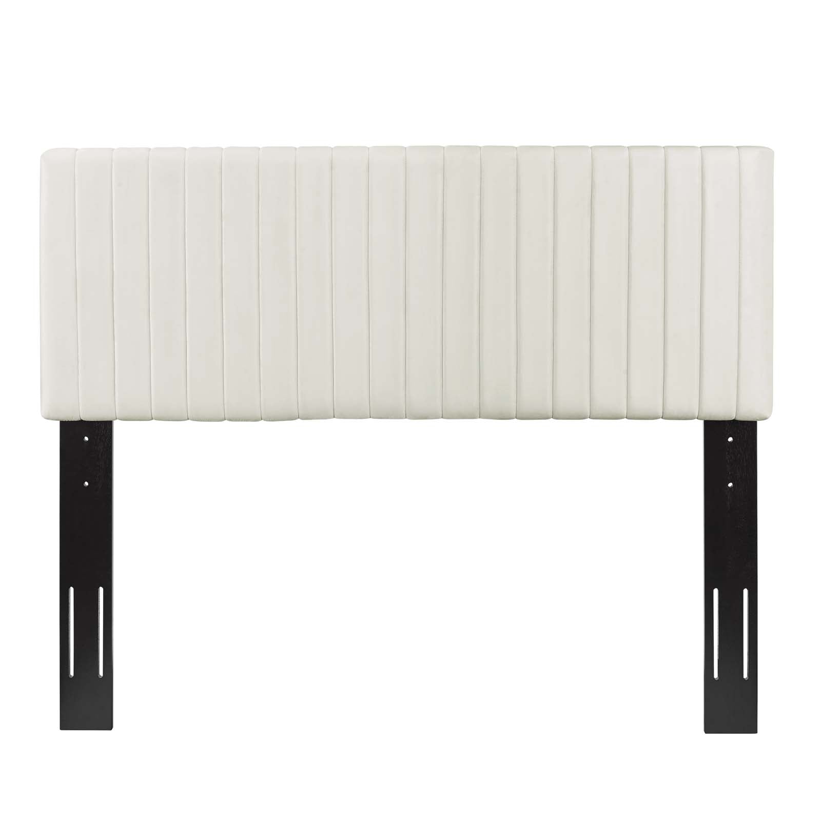 Modway Headboards - Keira Full / Queen Performance Velvet Headboard Ivory