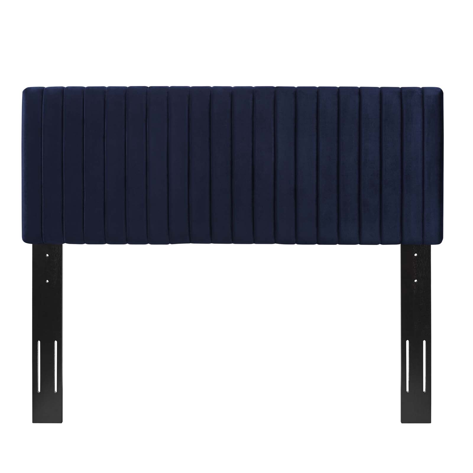 Modway Headboards - Keira Full / Queen Performance Velvet Headboard Midnight Blue