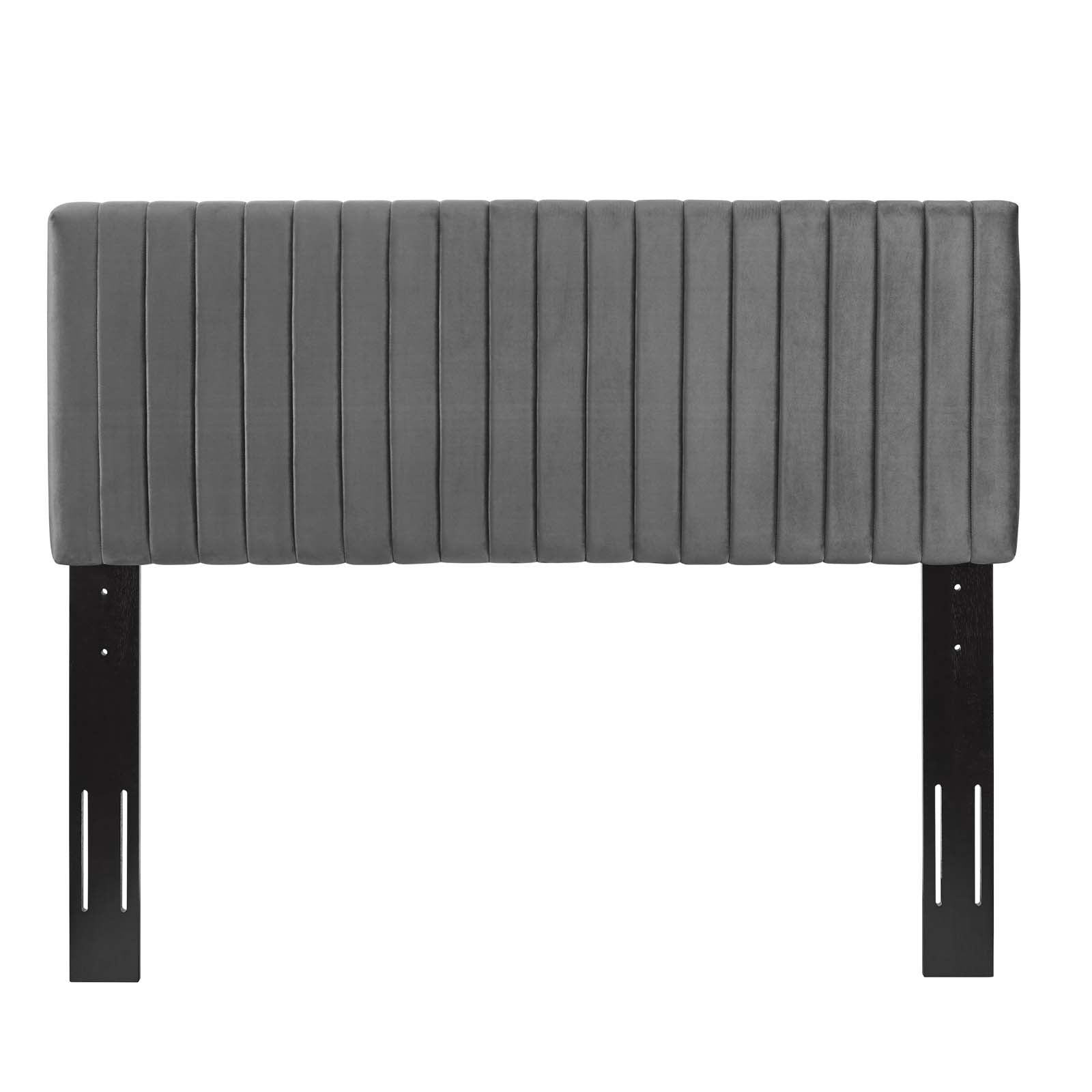 Modway Headboards - Keira King/California King Performance Velvet Headboard Gray