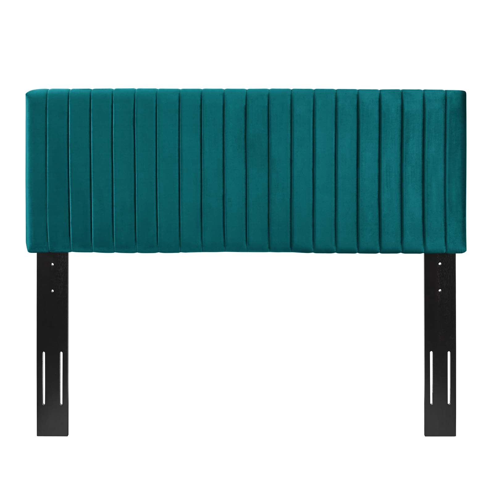 Modway Headboards - Keira King/California King Performance Velvet Headboard Teal