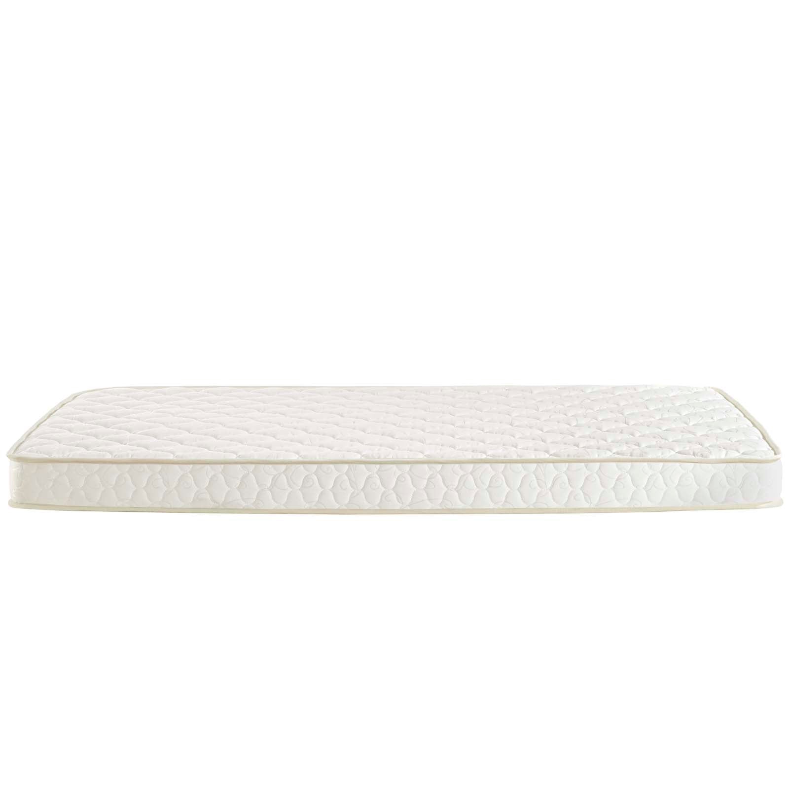 Modway Mattresses - Emma 6" Twin Mattress Foam White (Set of 2)