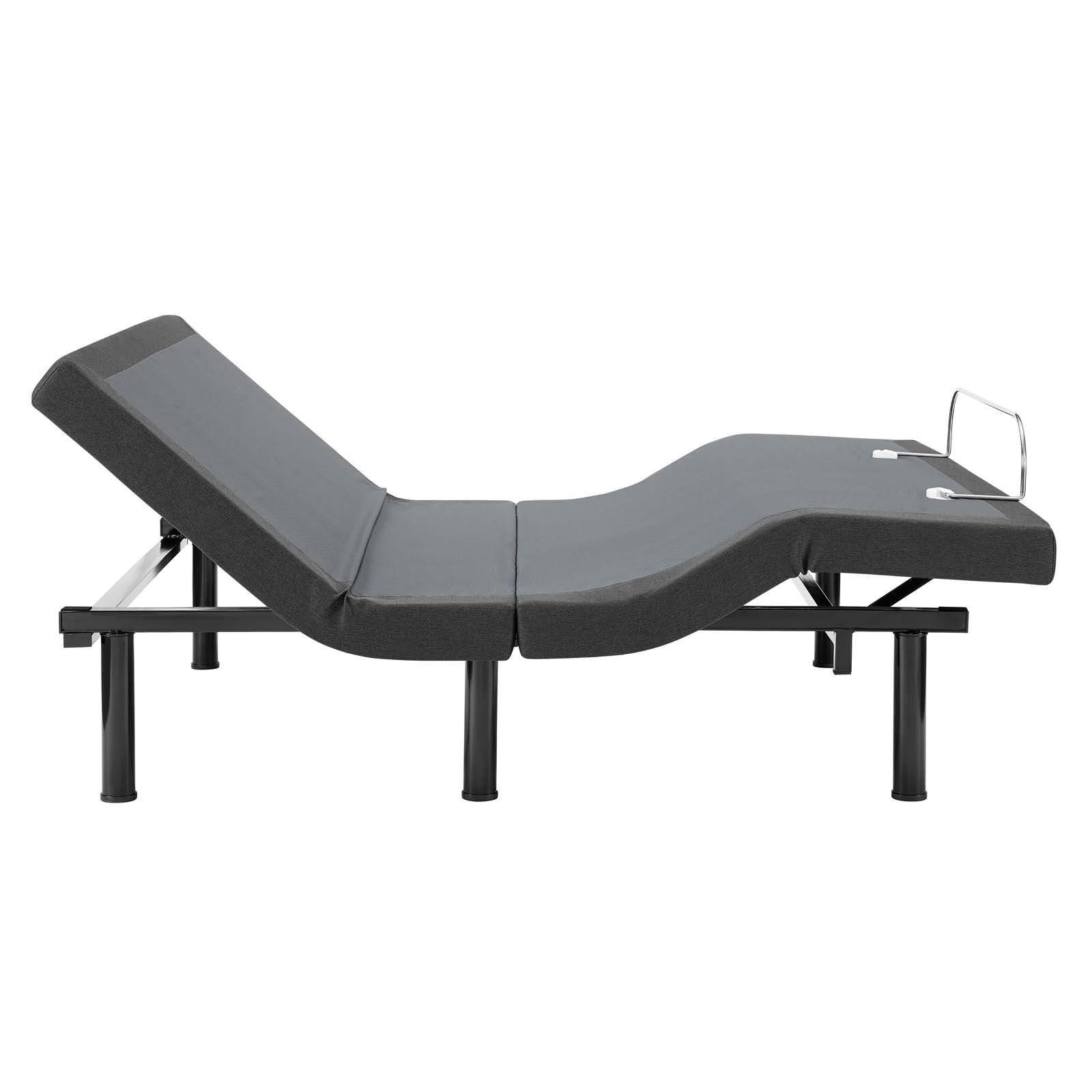 Modway Beds - Transform Adjustable Queen Wireless Remote Bed Base Gray
