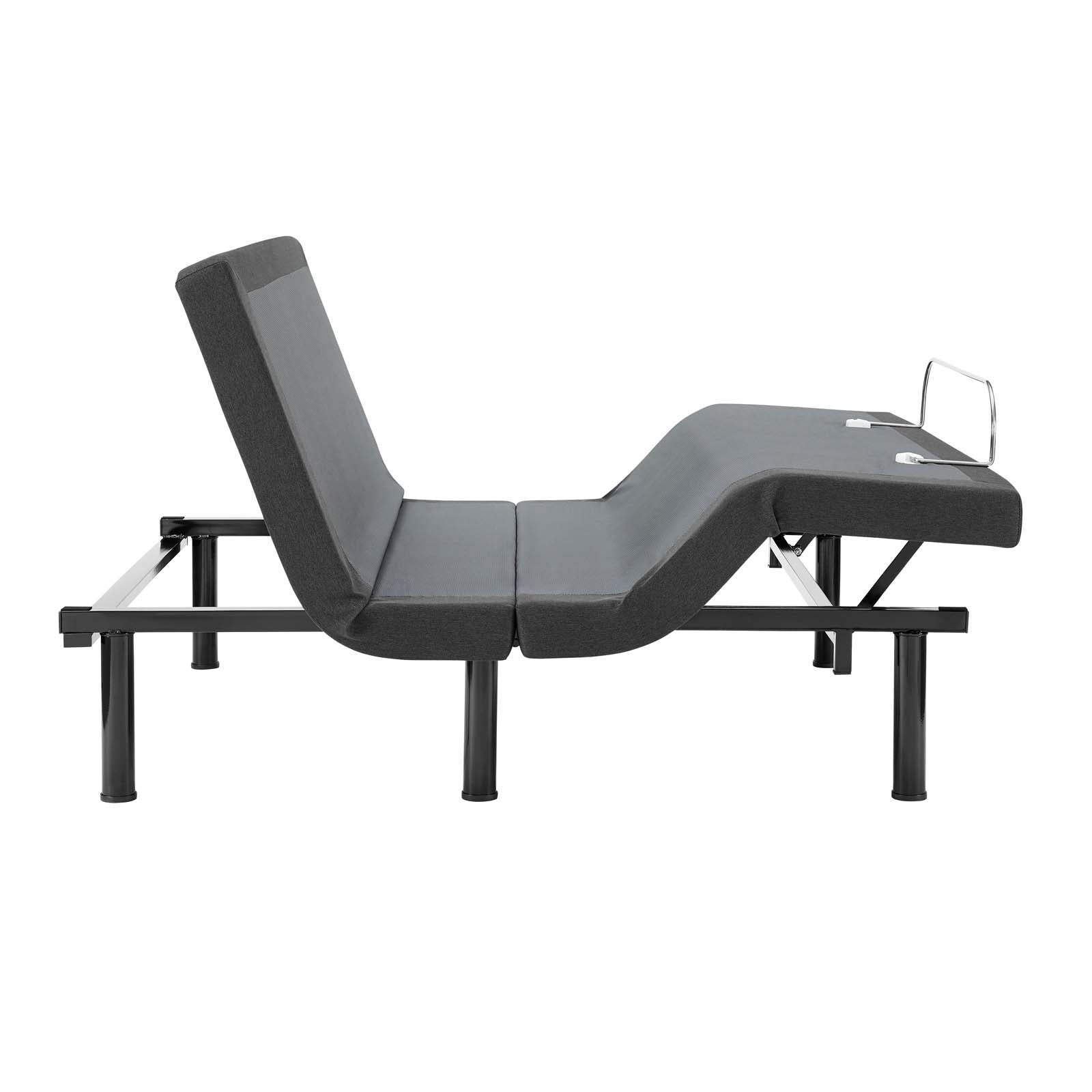Modway Beds - Transform Adjustable Queen Wireless Remote Bed Base Gray