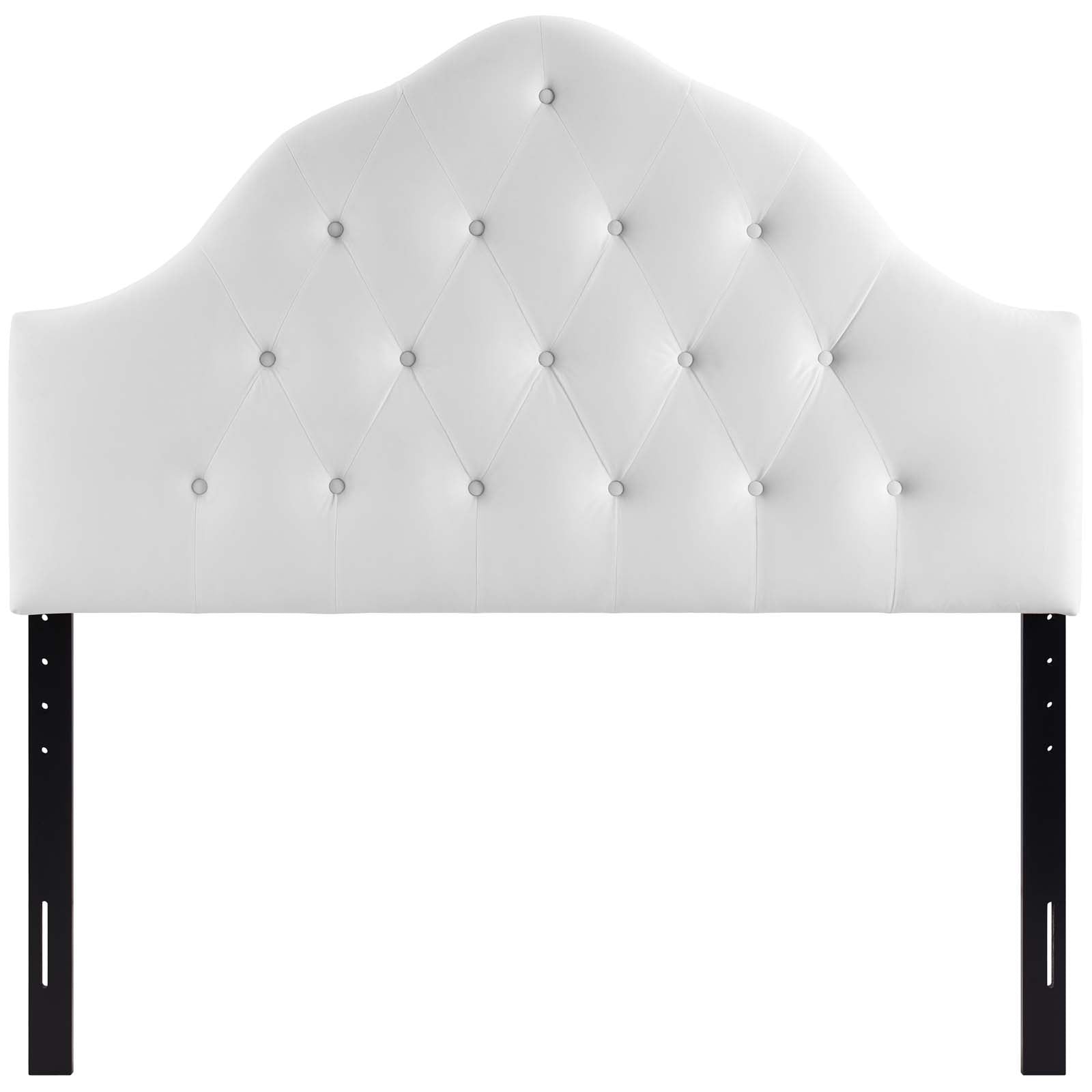 Modway Headboards - Sovereign Queen Diamond Tufted Headboard White