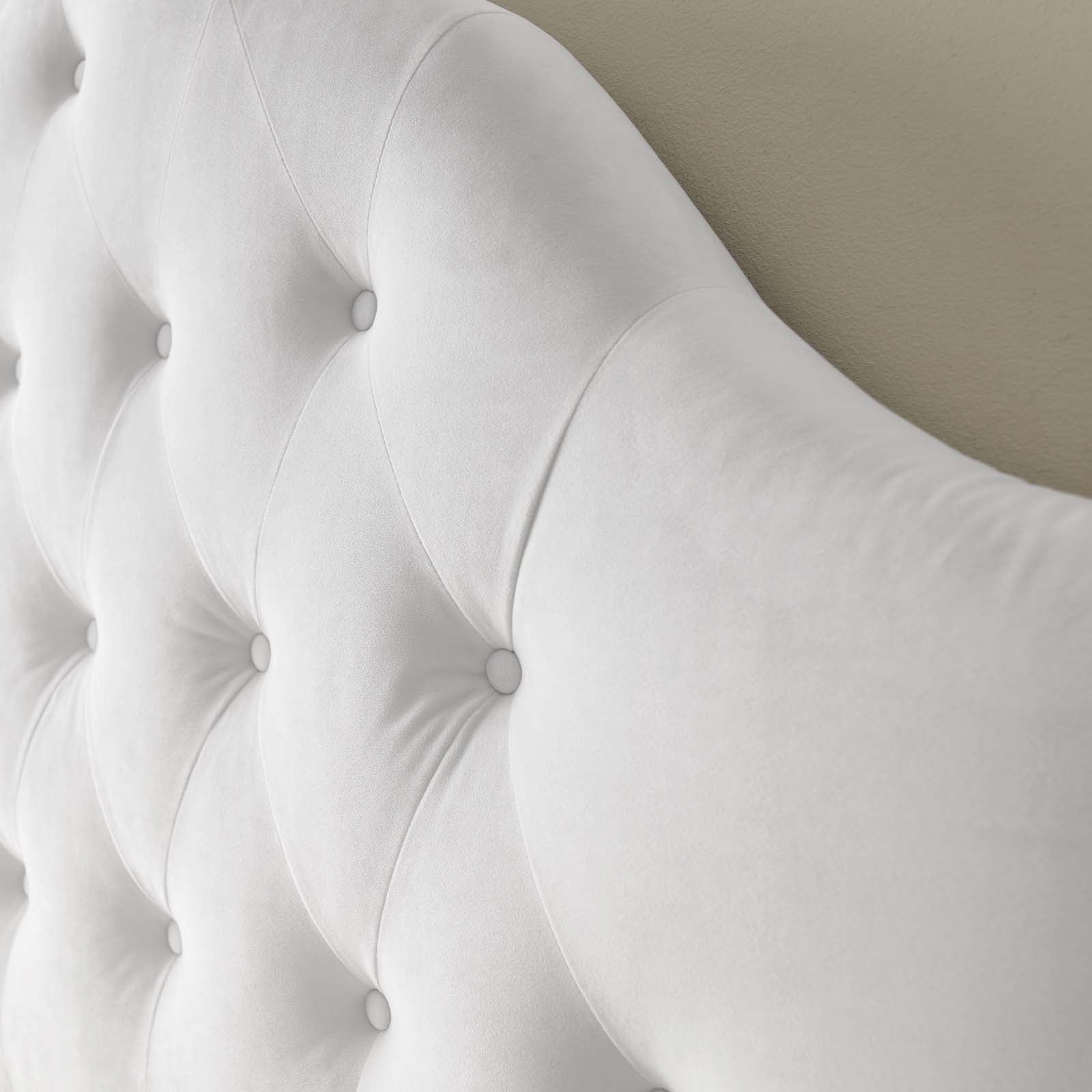Modway Headboards - Sovereign Queen Diamond Tufted Headboard White
